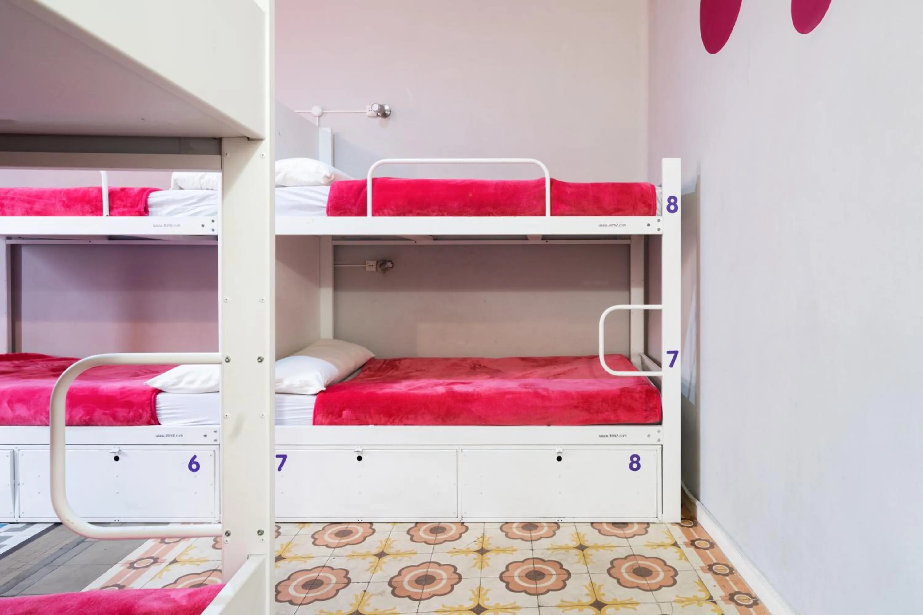 Bed in Purple Nest Hostel