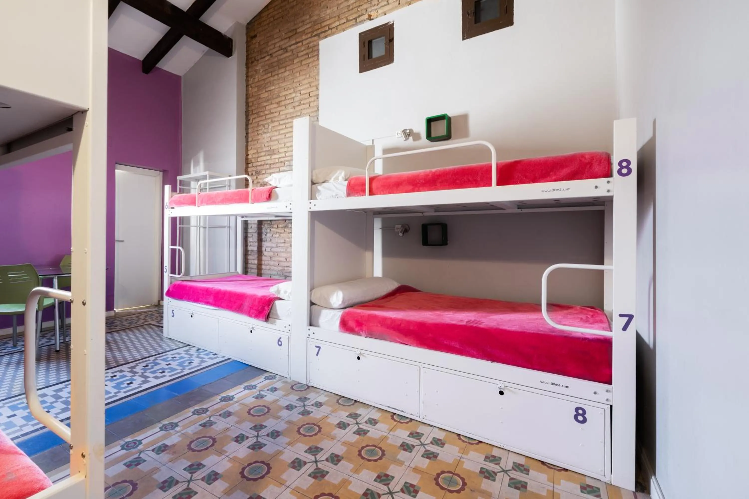 Bed in Purple Nest Hostel