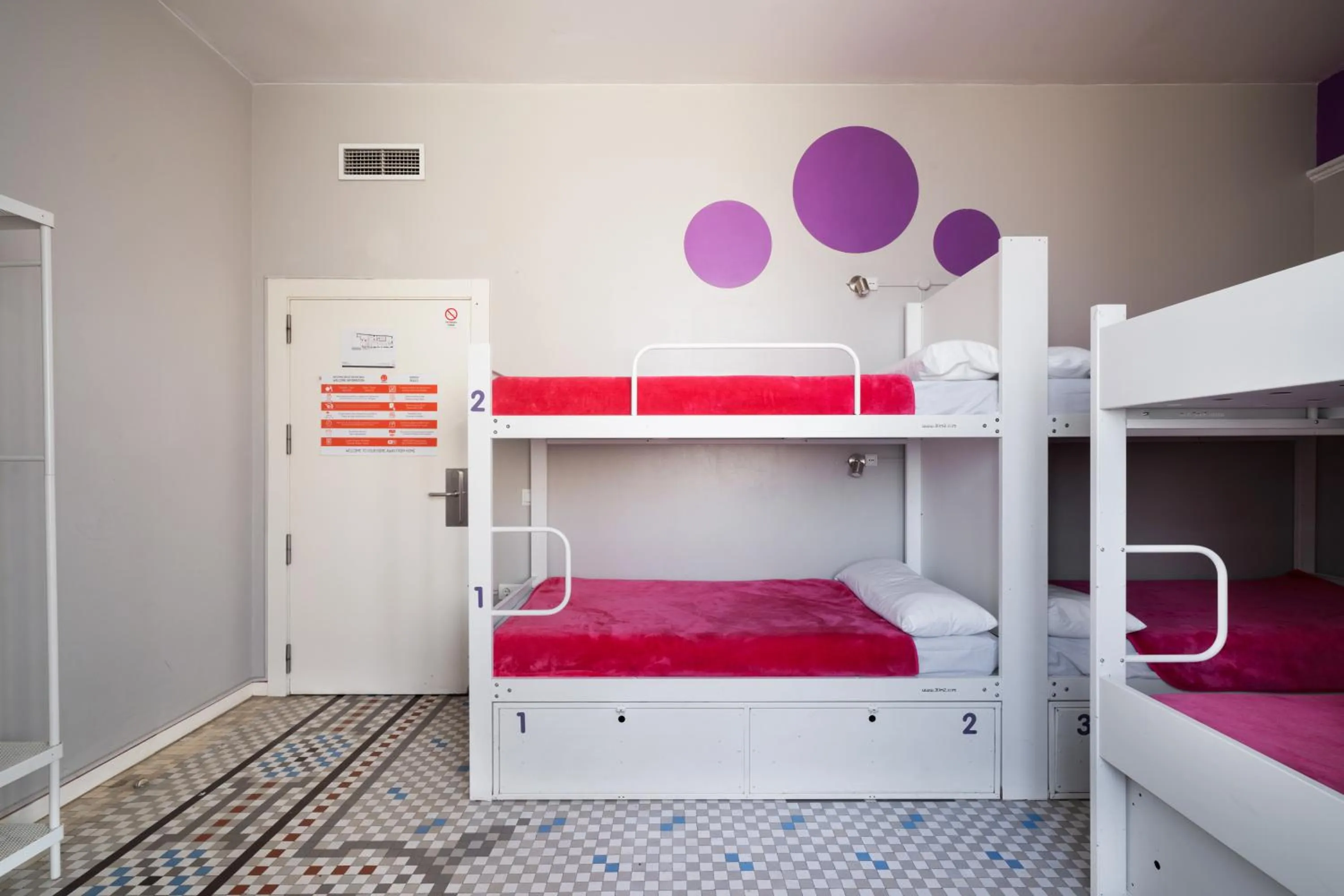 Bed in Purple Nest Hostel