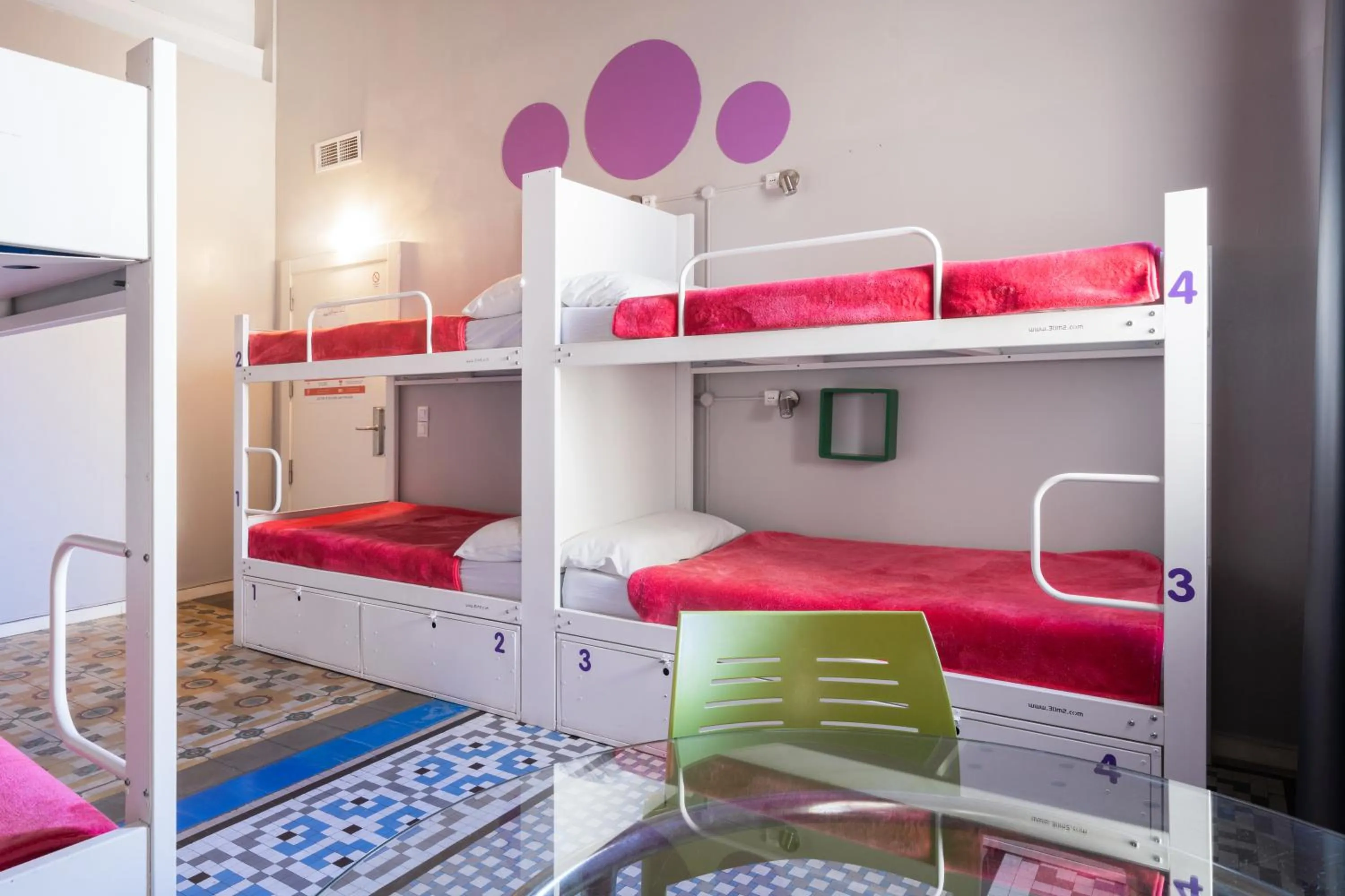 Bed in Purple Nest Hostel