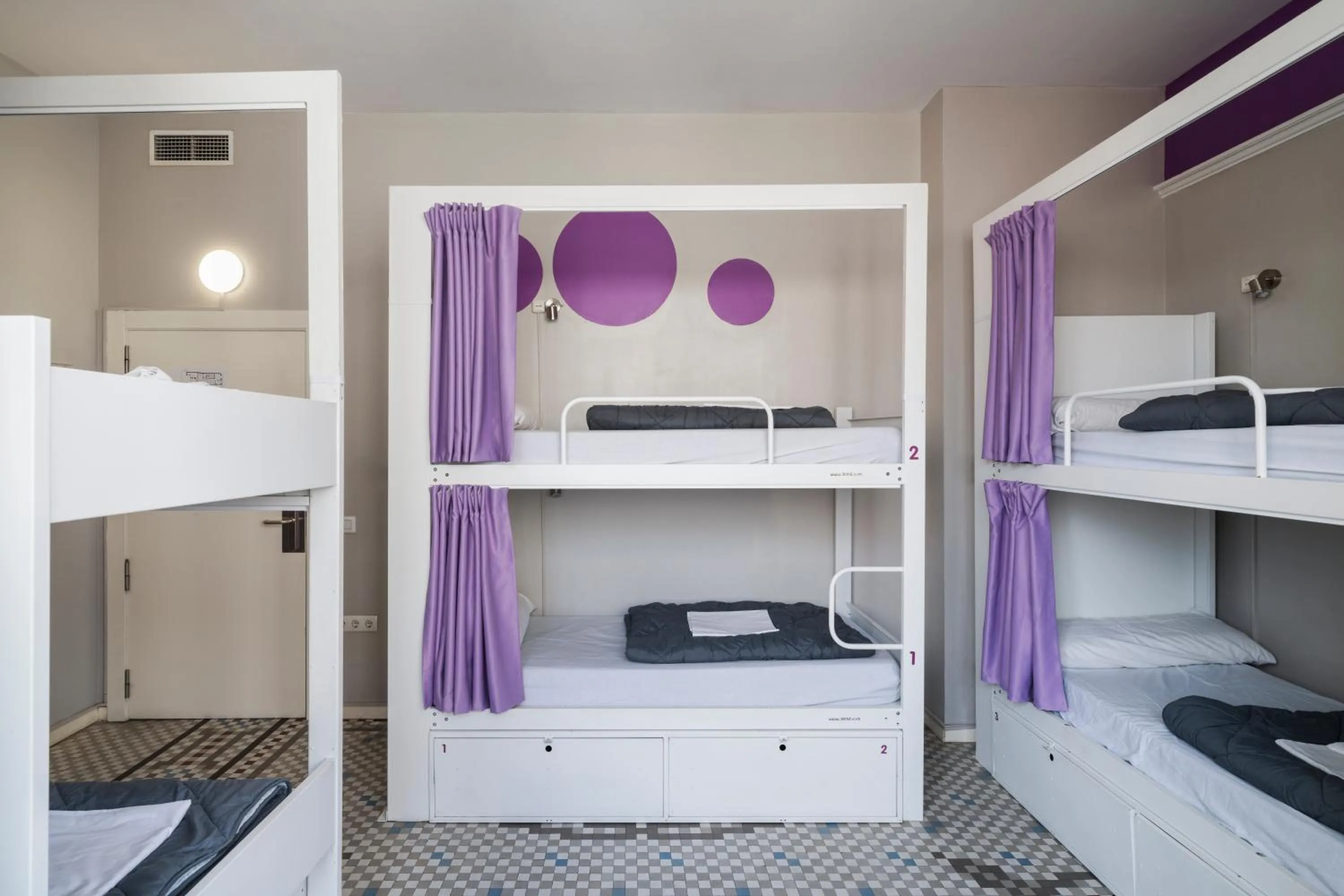 Bed in Purple Nest Hostel