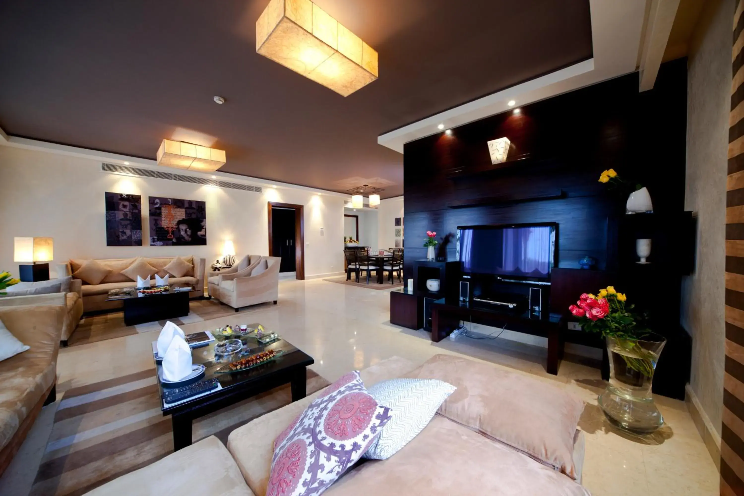 Living room in Grand Rotana Resort & Spa Living room in Grand Rotana Resort & Spa