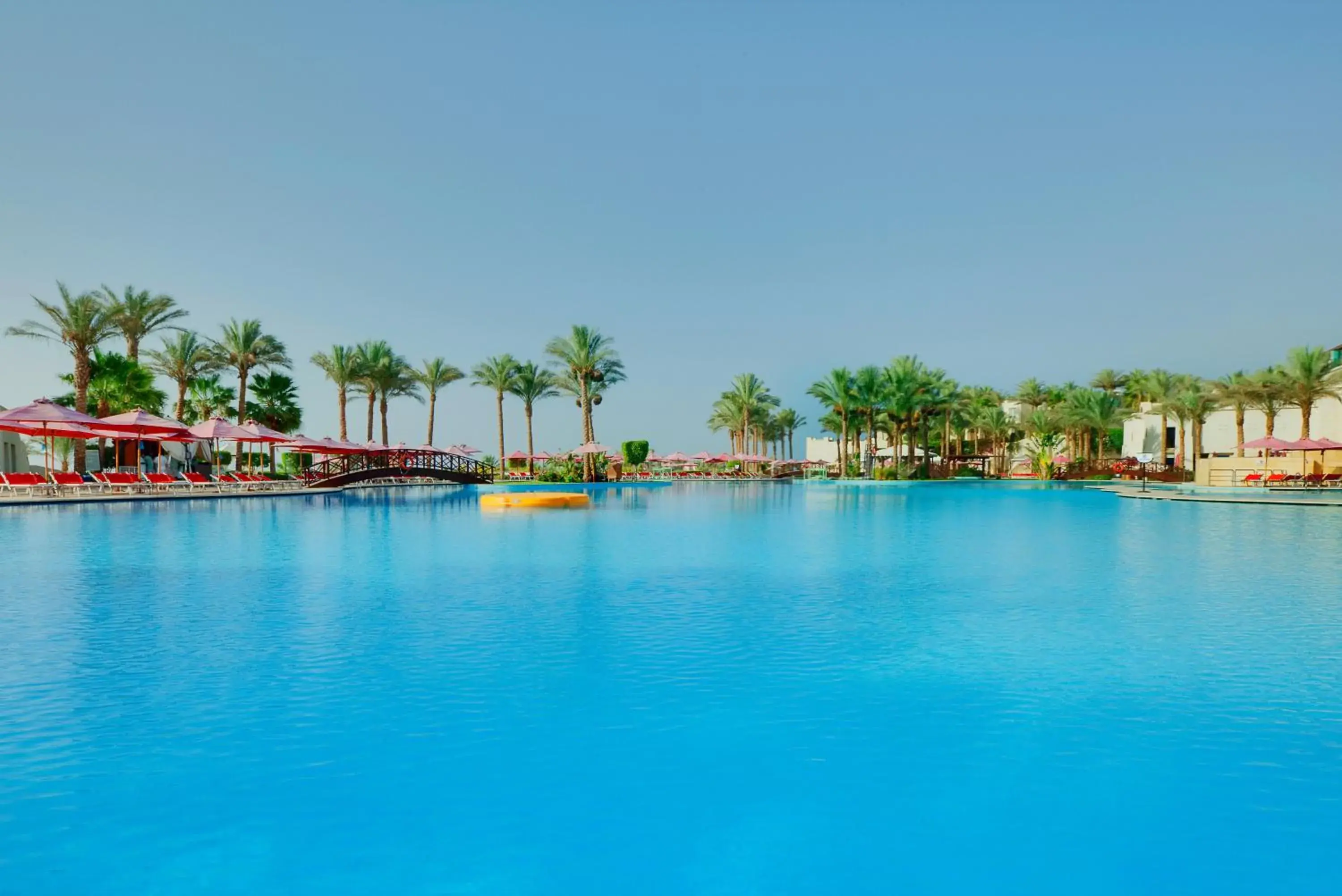 Pool view in Grand Rotana Resort & Spa Pool view in Grand Rotana Resort & Spa