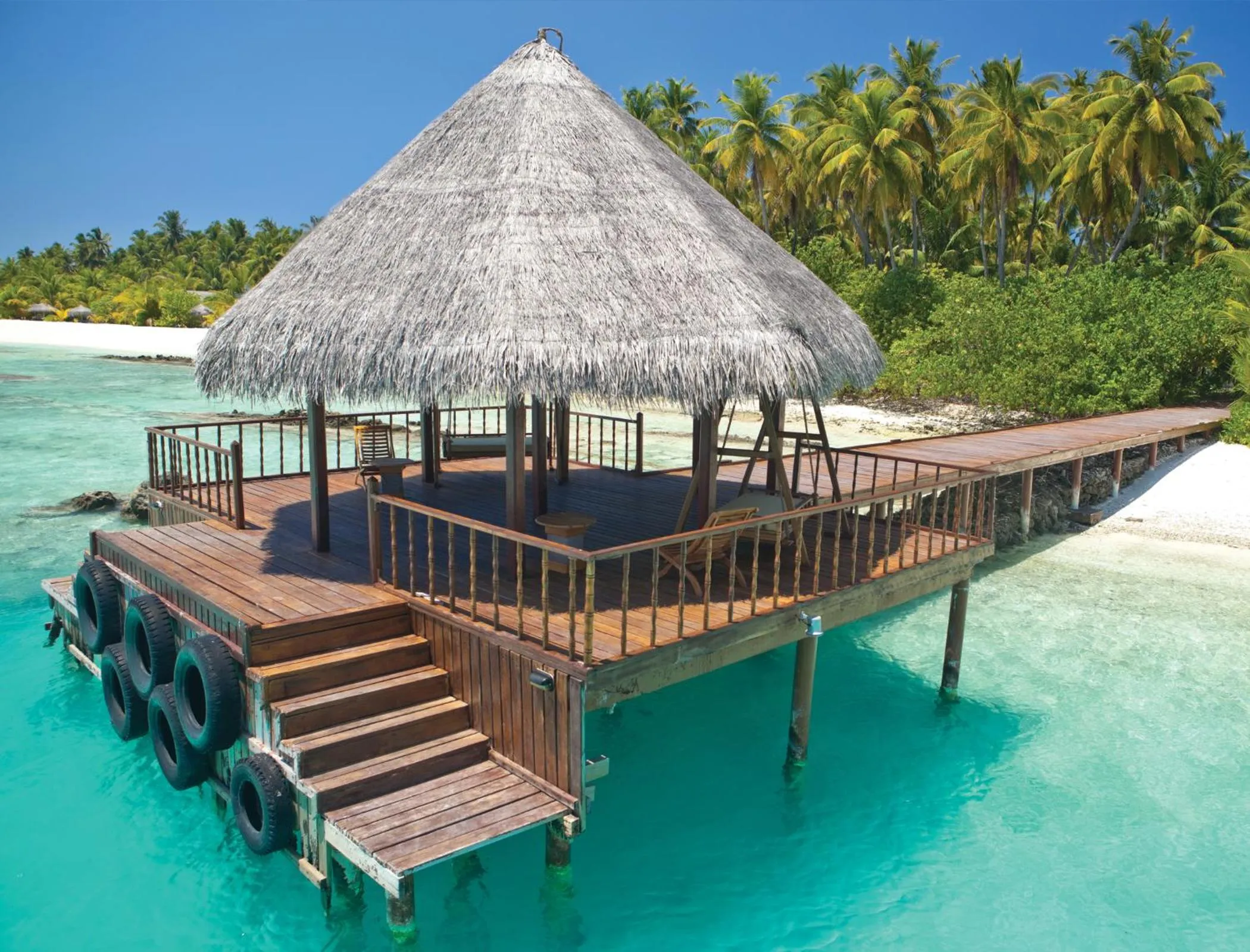 Area and facilities in Filitheyo Island Resort
