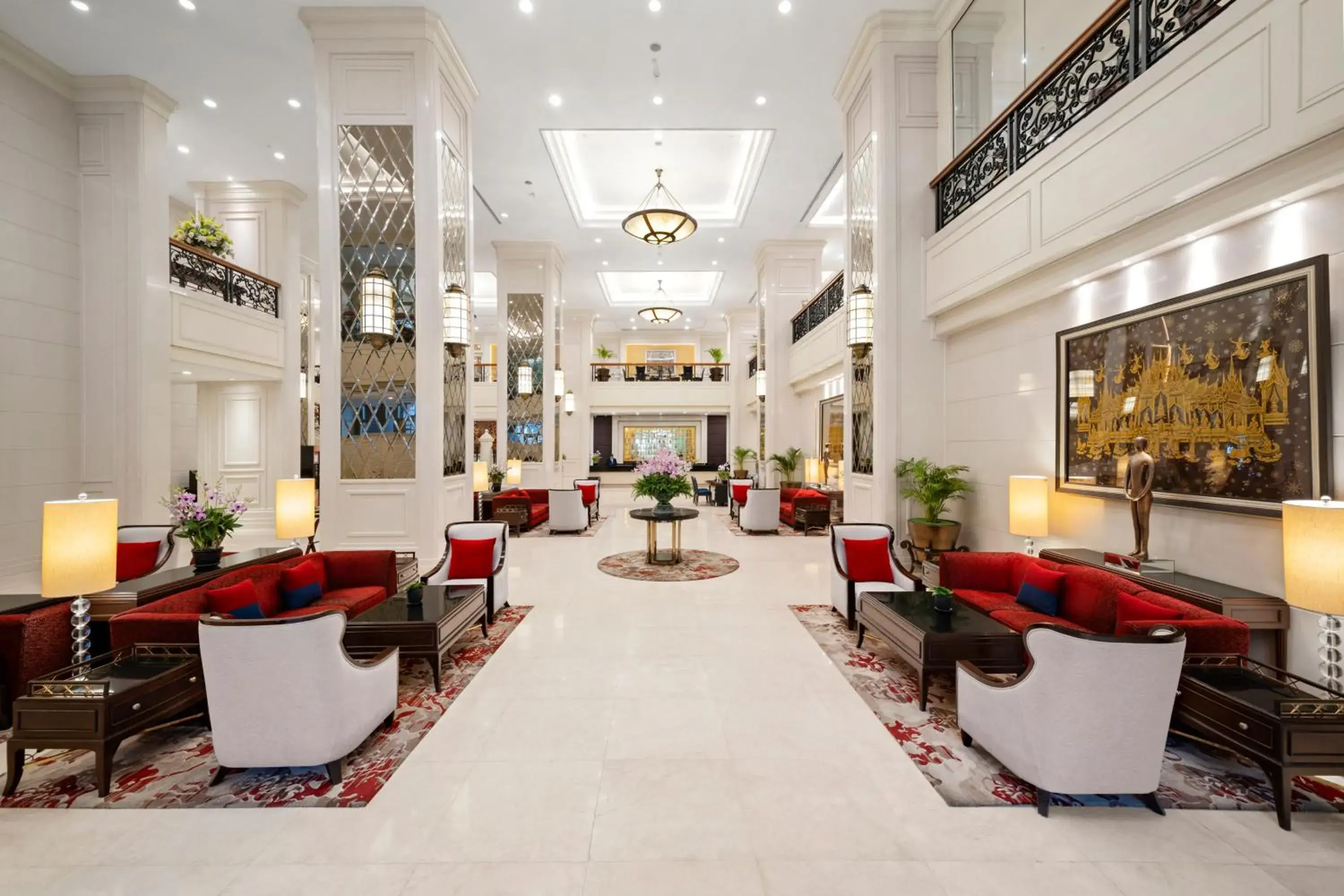 Lobby or reception in Grande Centre Point Hotel Ratchadamri Bangkok Lobby or reception in Grande Centre Point Hotel Ratchadamri Bangkok