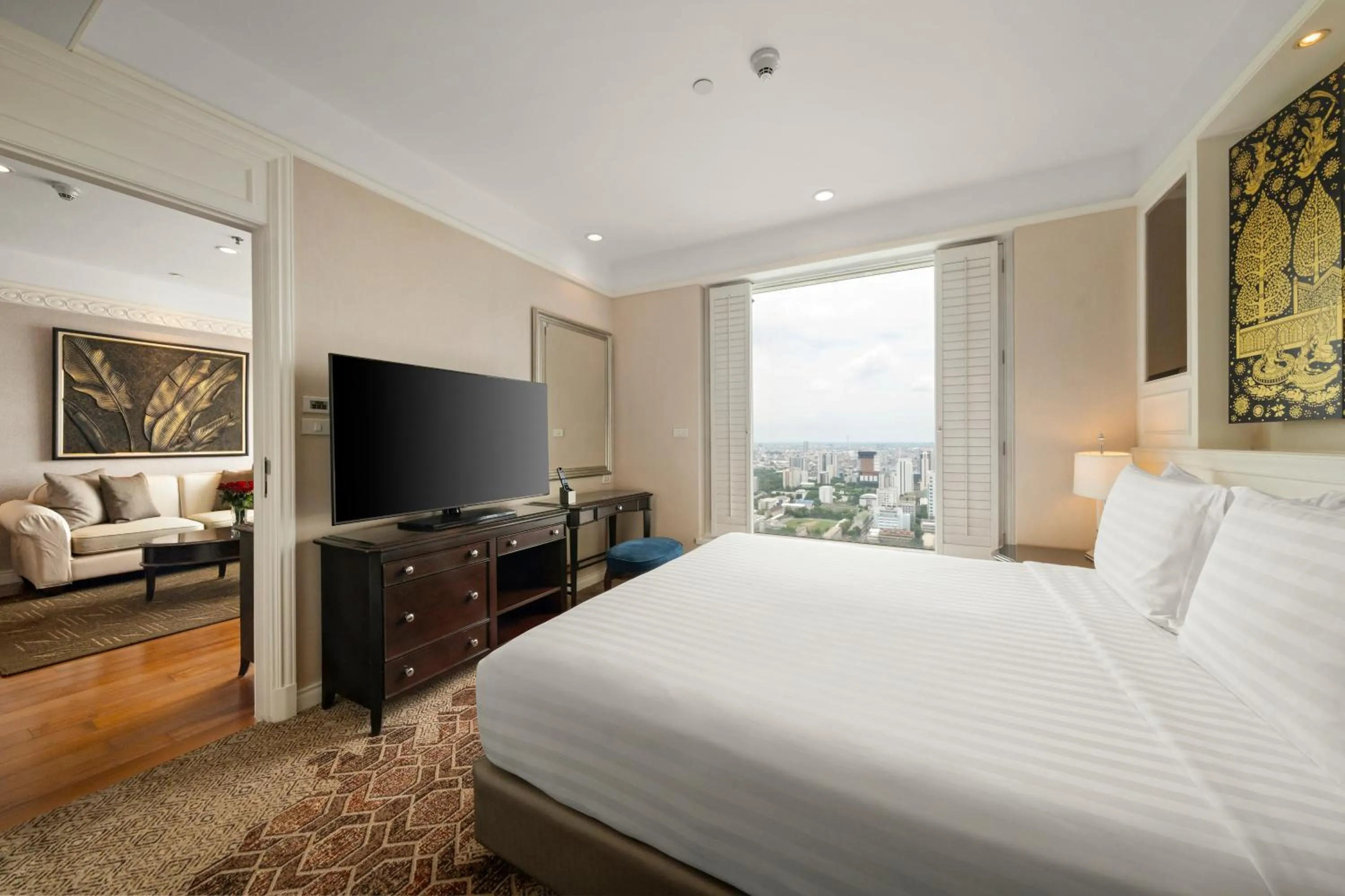 Bedroom, Bed in Grande Centre Point Hotel Ratchadamri Bangkok