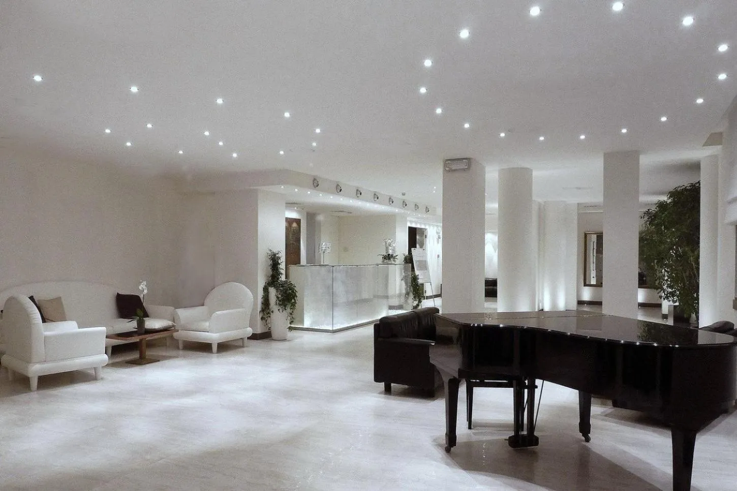 Lobby or reception in Hotel Lugano Torretta