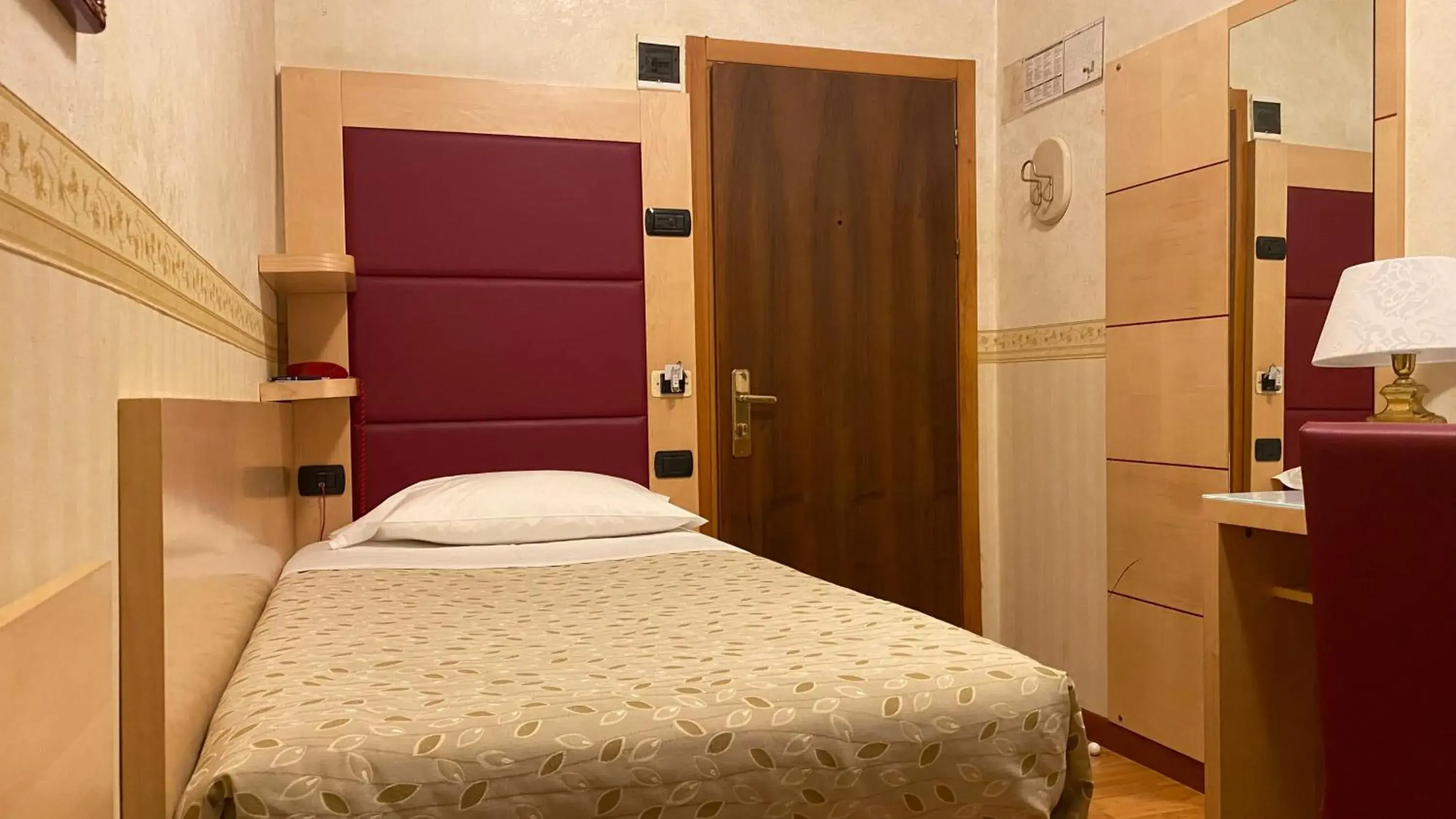 Bed in Hotel Lugano Torretta Bed in Hotel Lugano Torretta