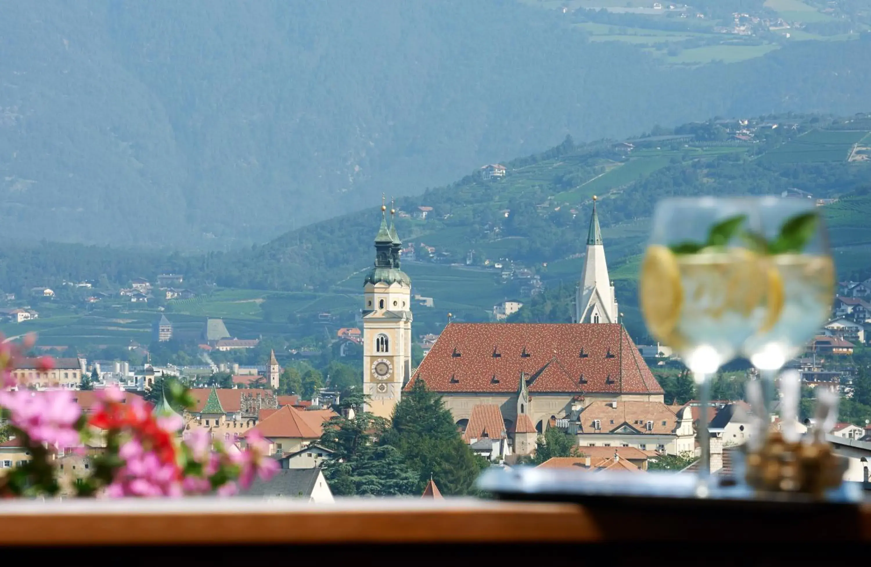 City view in Hotel Millanderhof City view in Hotel Millanderhof