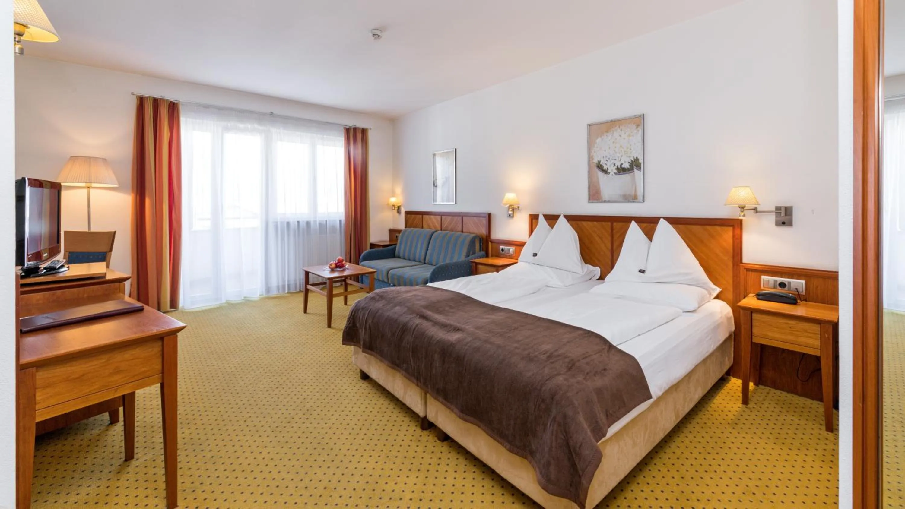 TV and multimedia, Bed in Hotel Millanderhof