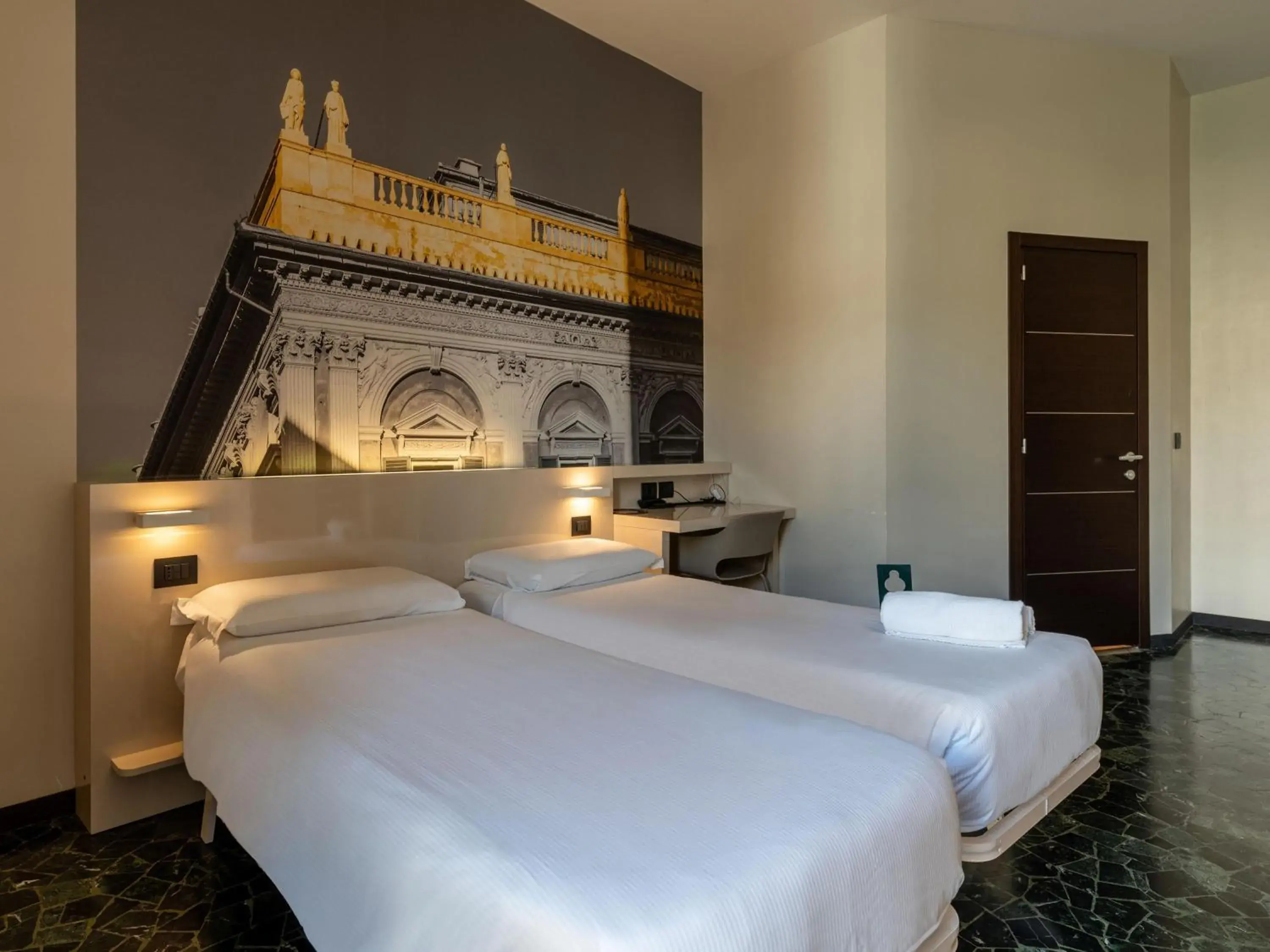 Photo of the whole room, Bed in B&B Hotel Genova Principe Photo of the whole room, Bed in B&B Hotel Genova Principe