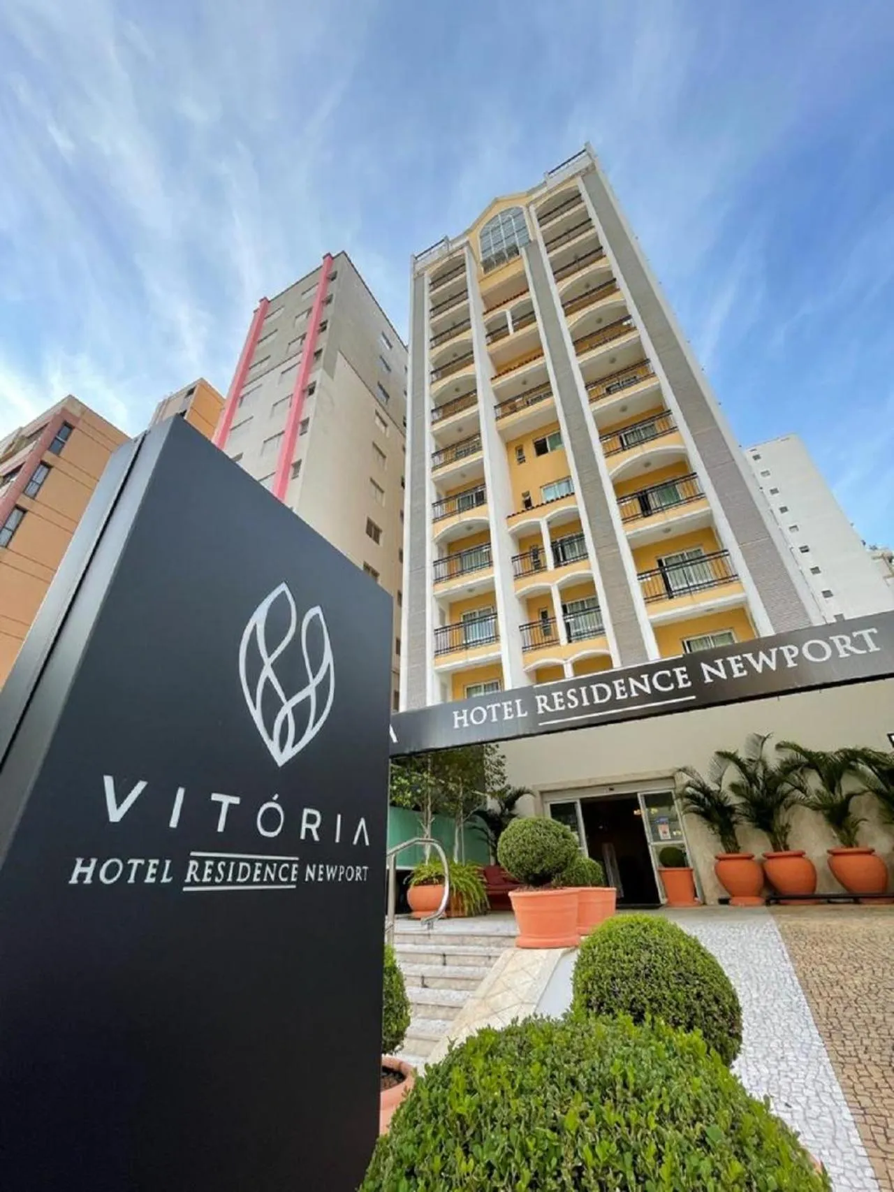 Facade/entrance in Vitória Hotel Residence NewPort