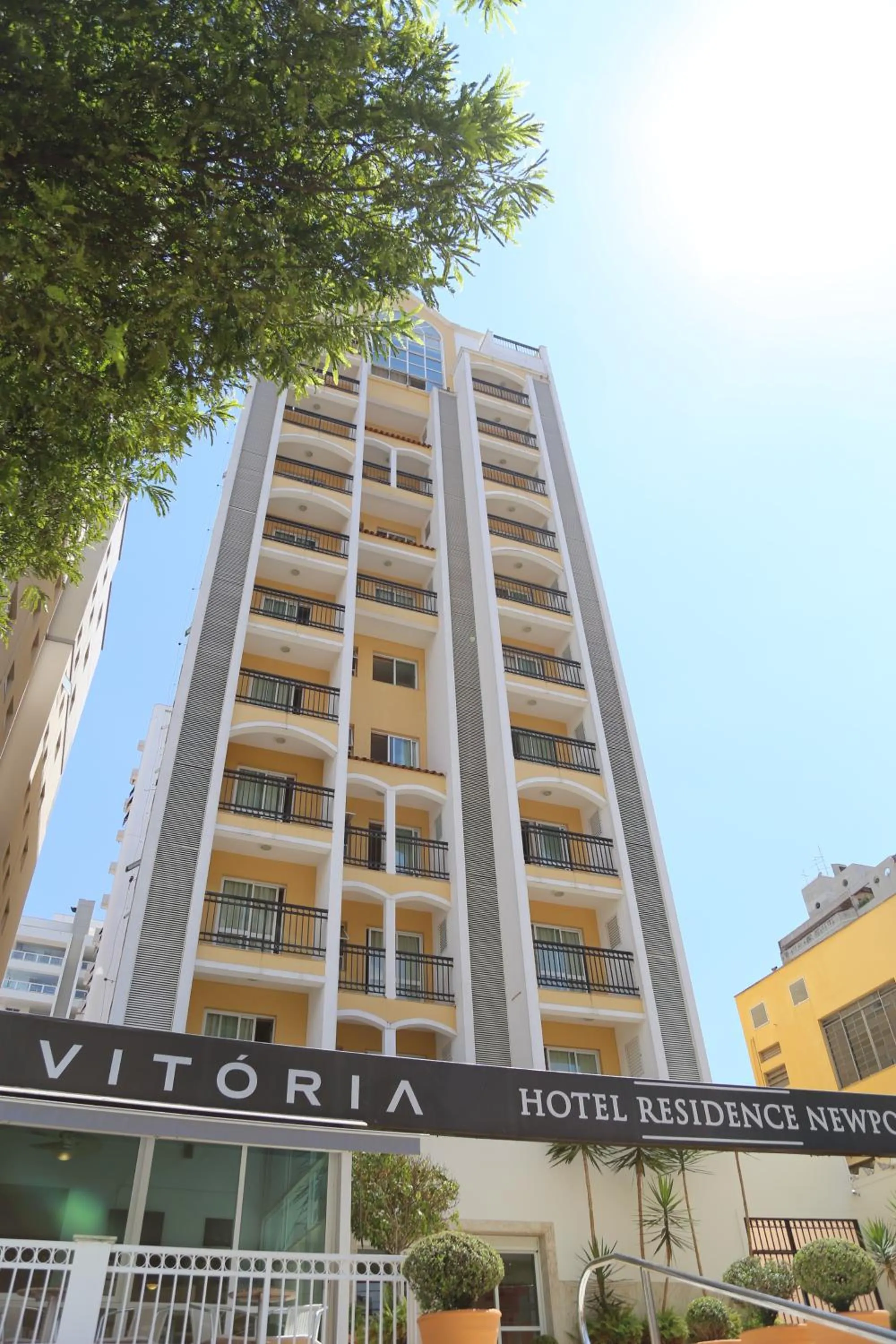 Facade/entrance in Vitória Hotel Residence NewPort