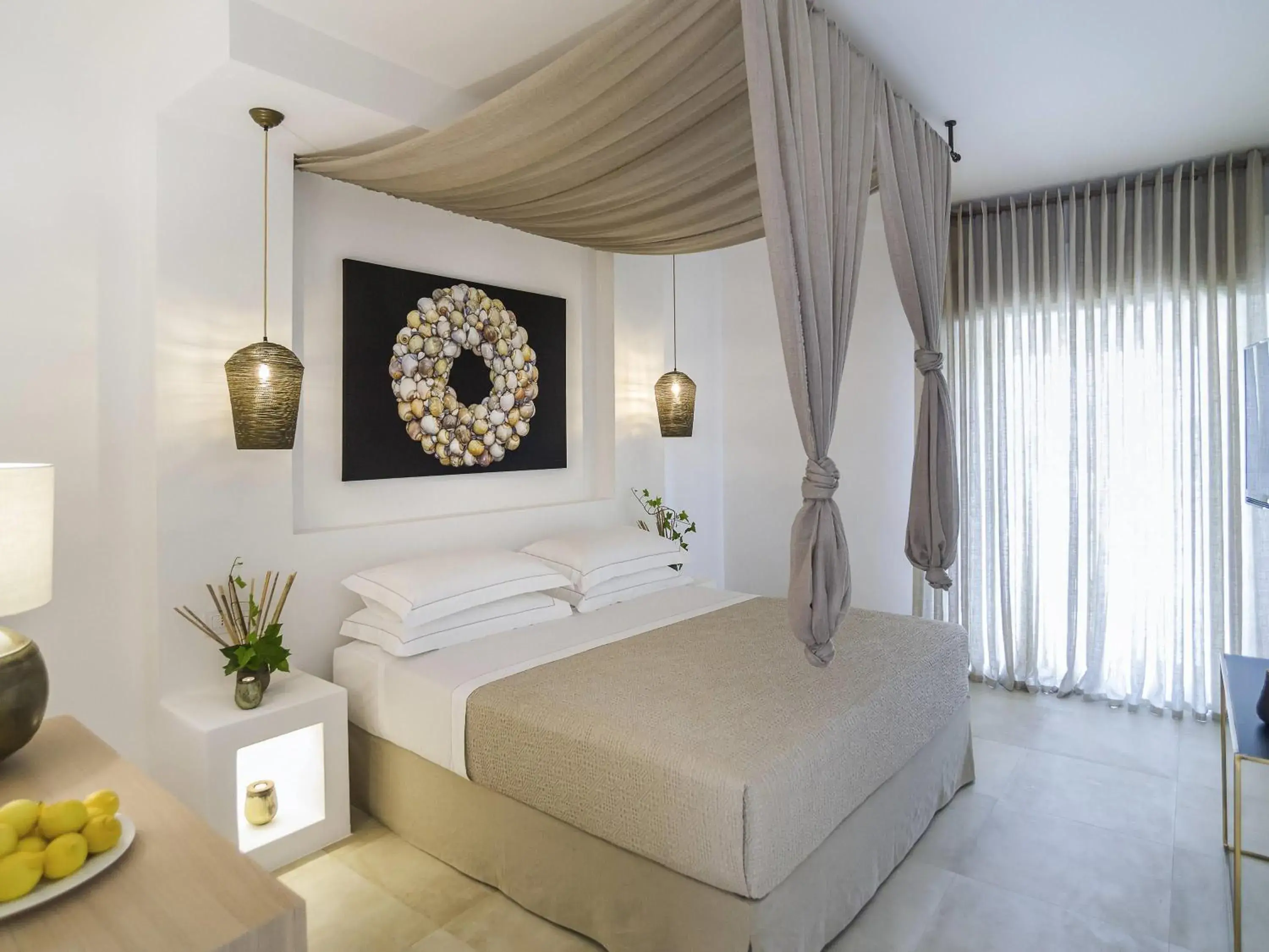 Bedroom, Bed in Baia Delle Zagare - Handwritten Collection Bedroom, Bed in Baia Delle Zagare - Handwritten Collection