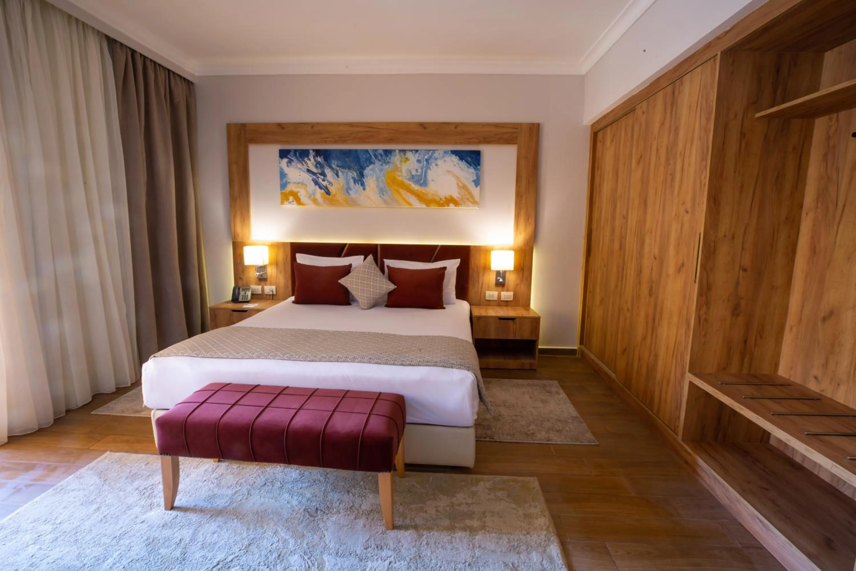Premium Room with Partial Sea View in Stella Beach Resort Makadi Bay - 24 HRS All Inclusive