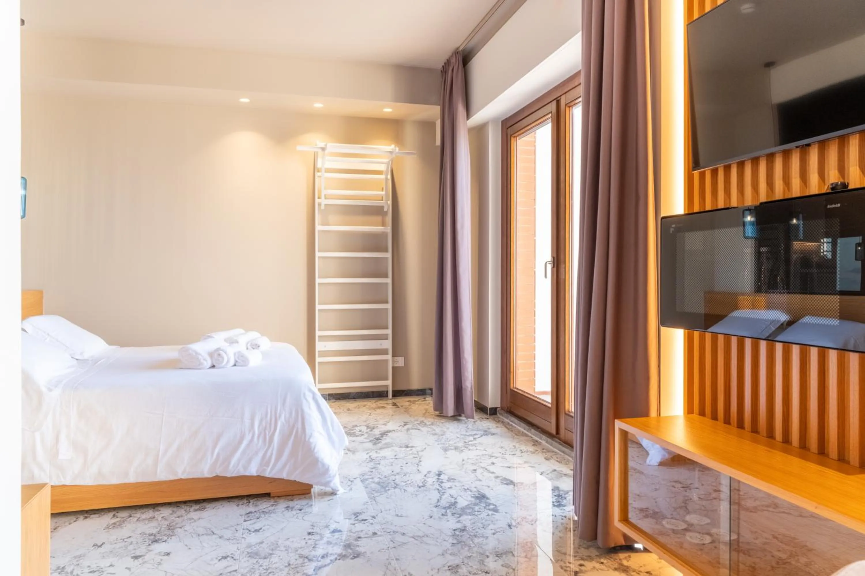 Bed in 501 Hotel