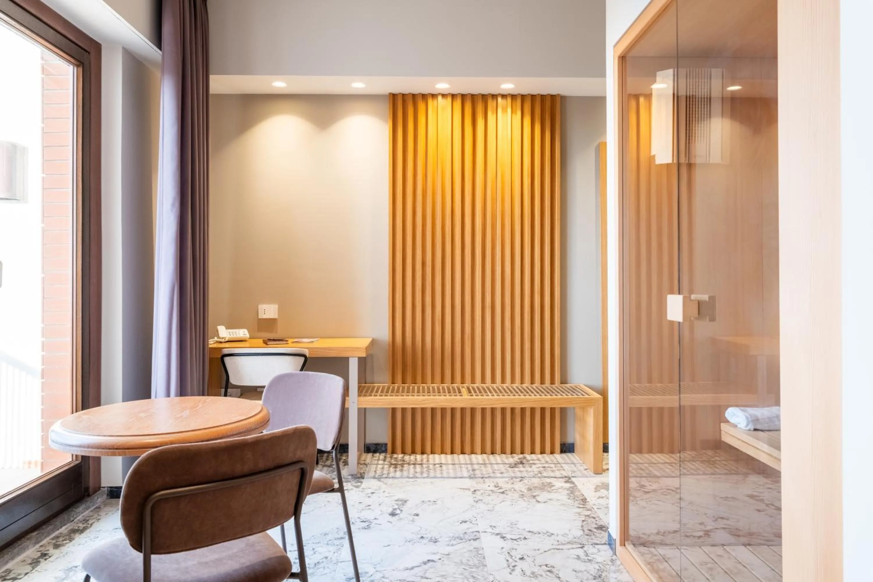 Sauna in 501 Hotel