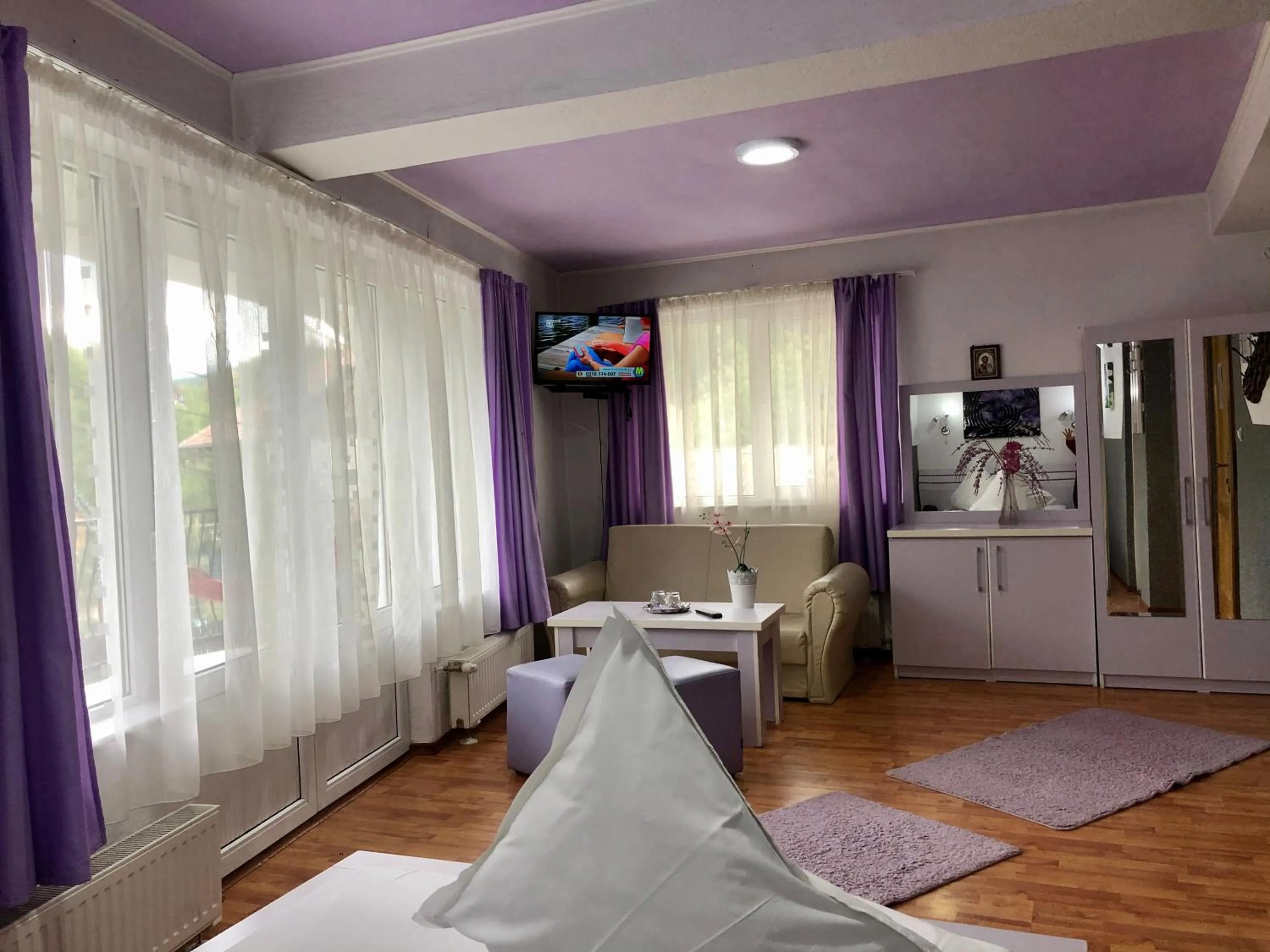 Double Room with Balcony in Pensiunea Carina