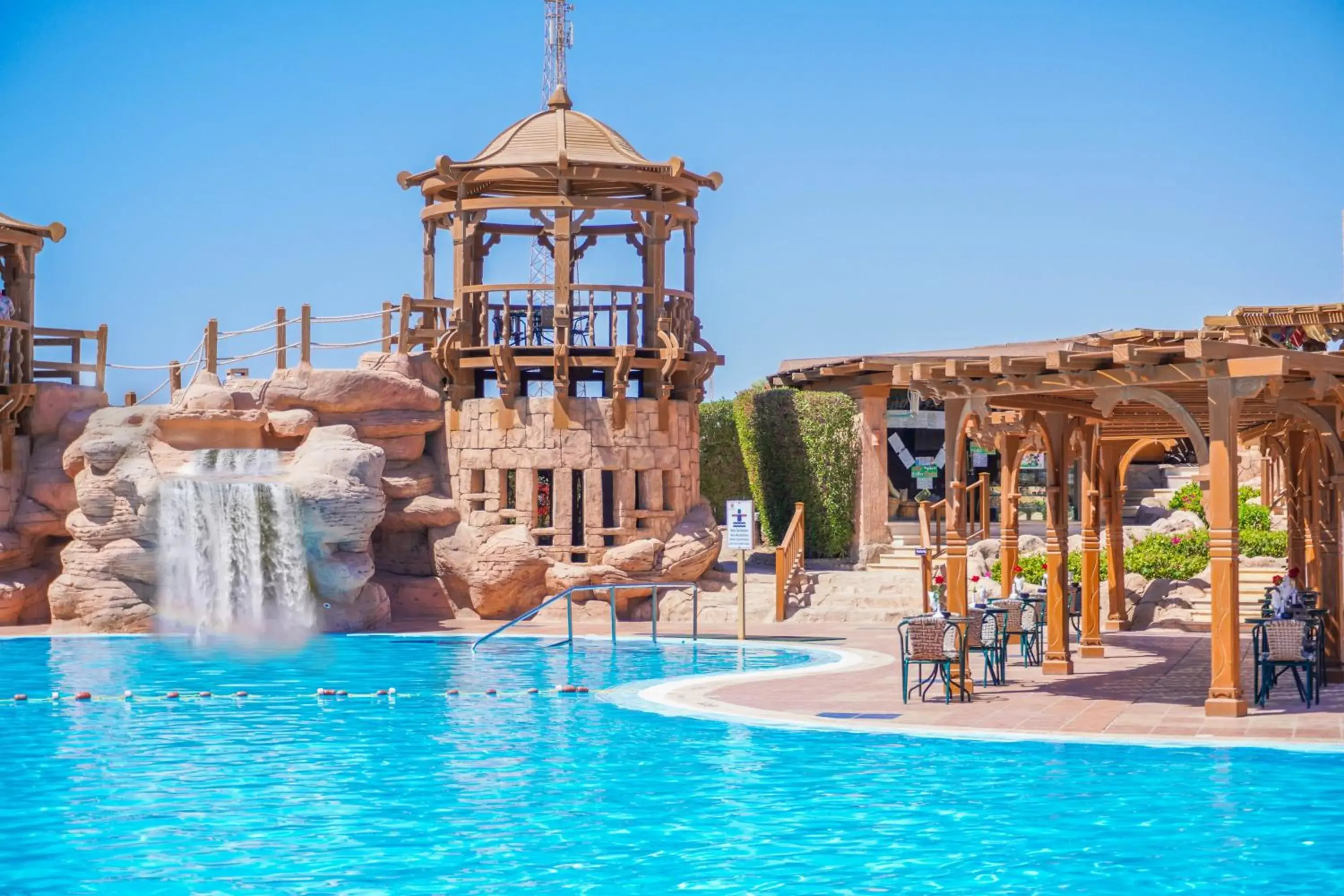 Swimming pool in Charmillion Sea Life Resort Swimming pool in Charmillion Sea Life Resort