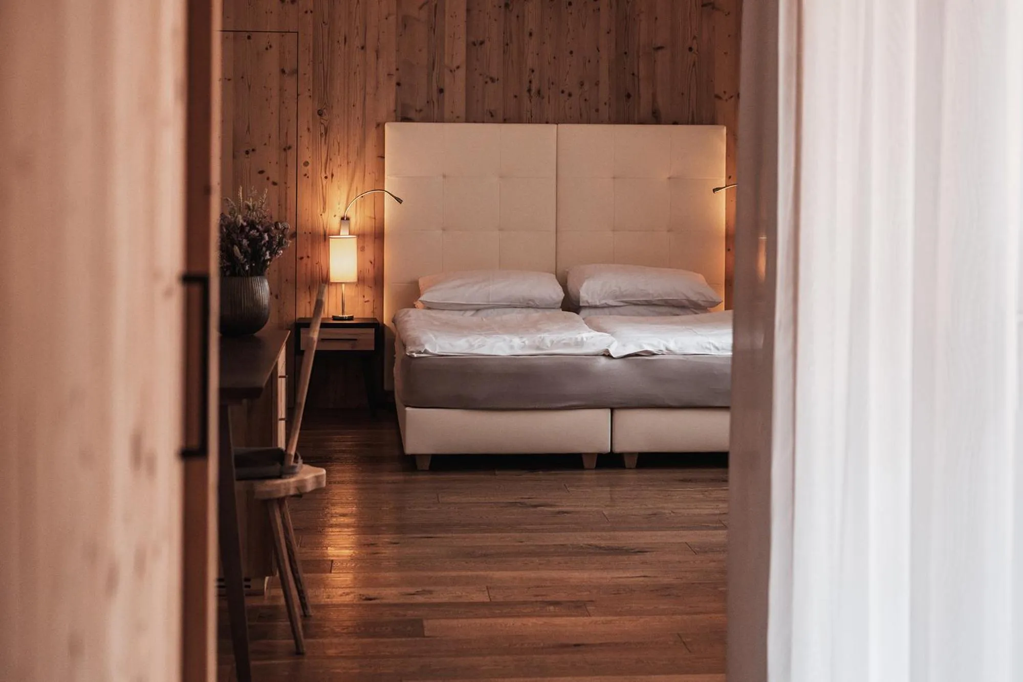 Bedroom, Bed in Hotel Ciasa Soleil