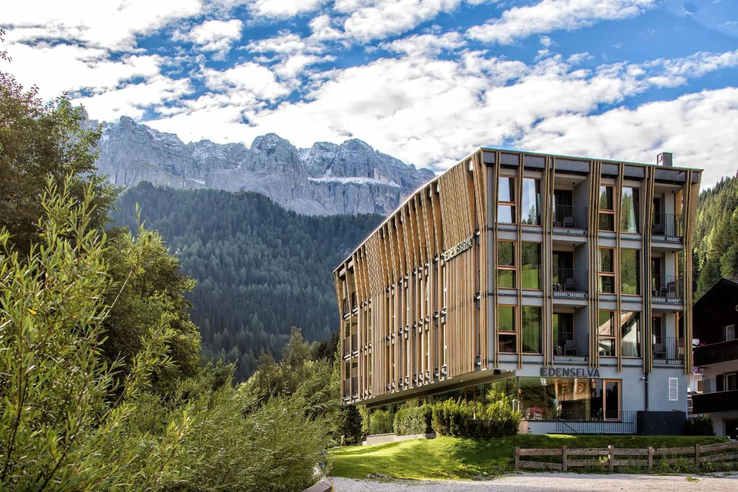 Property building in Mountain Design Hotel Eden Selva Property building in Mountain Design Hotel Eden Selva