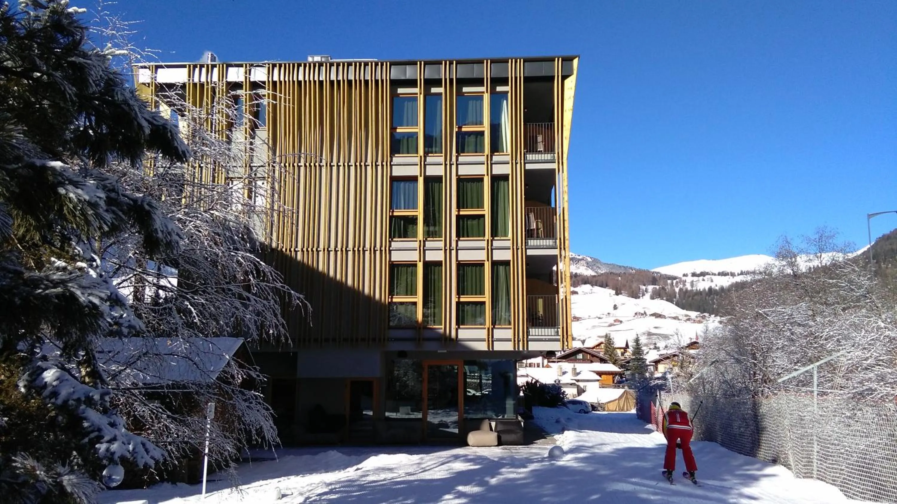 Landmark view in Mountain Design Hotel Eden Selva