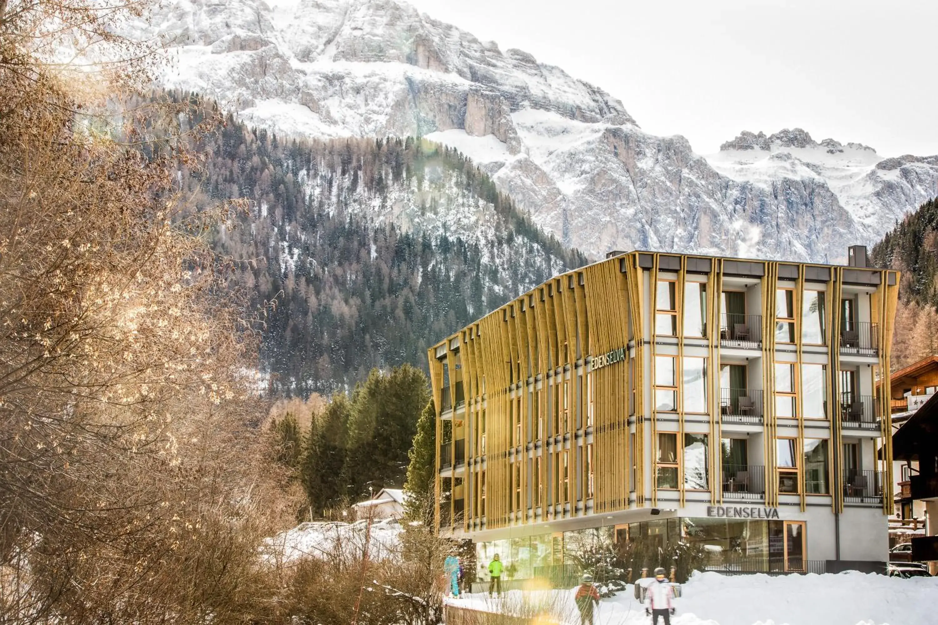 Property building in Mountain Design Hotel Eden Selva Property building in Mountain Design Hotel Eden Selva