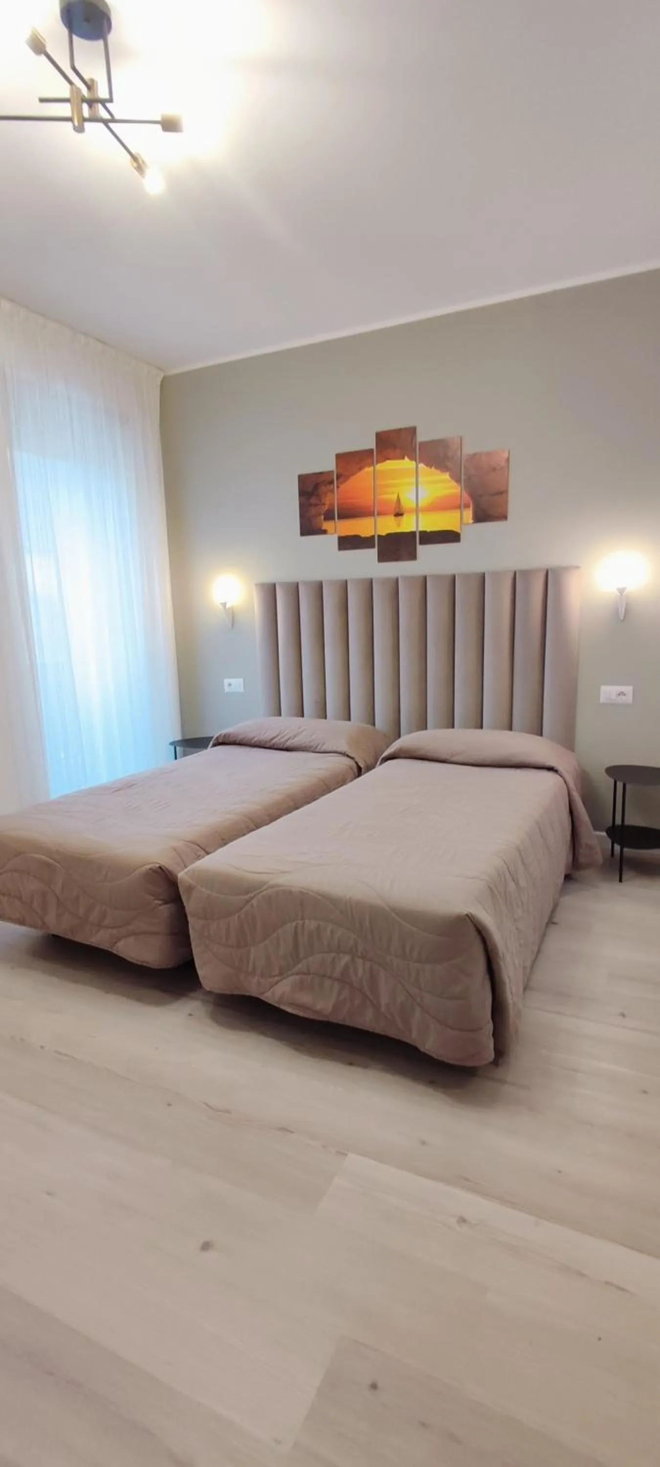 Bed in Hotel Everest Arco