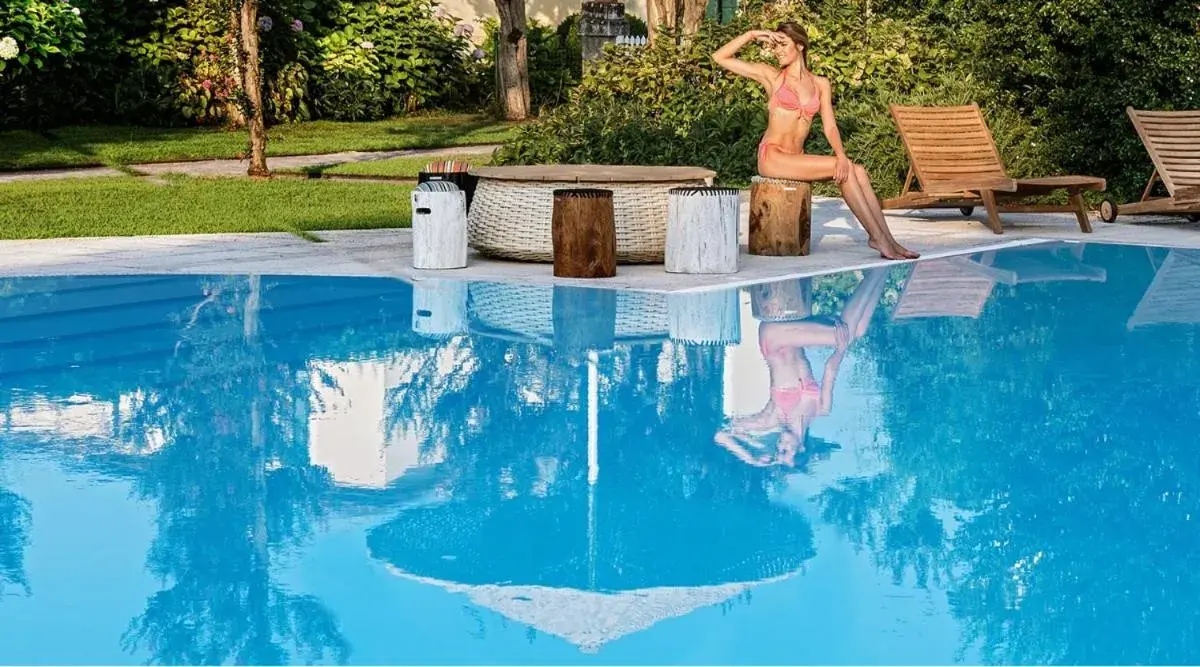 Swimming pool in Villa Foscarini Cornaro Swimming pool in Villa Foscarini Cornaro
