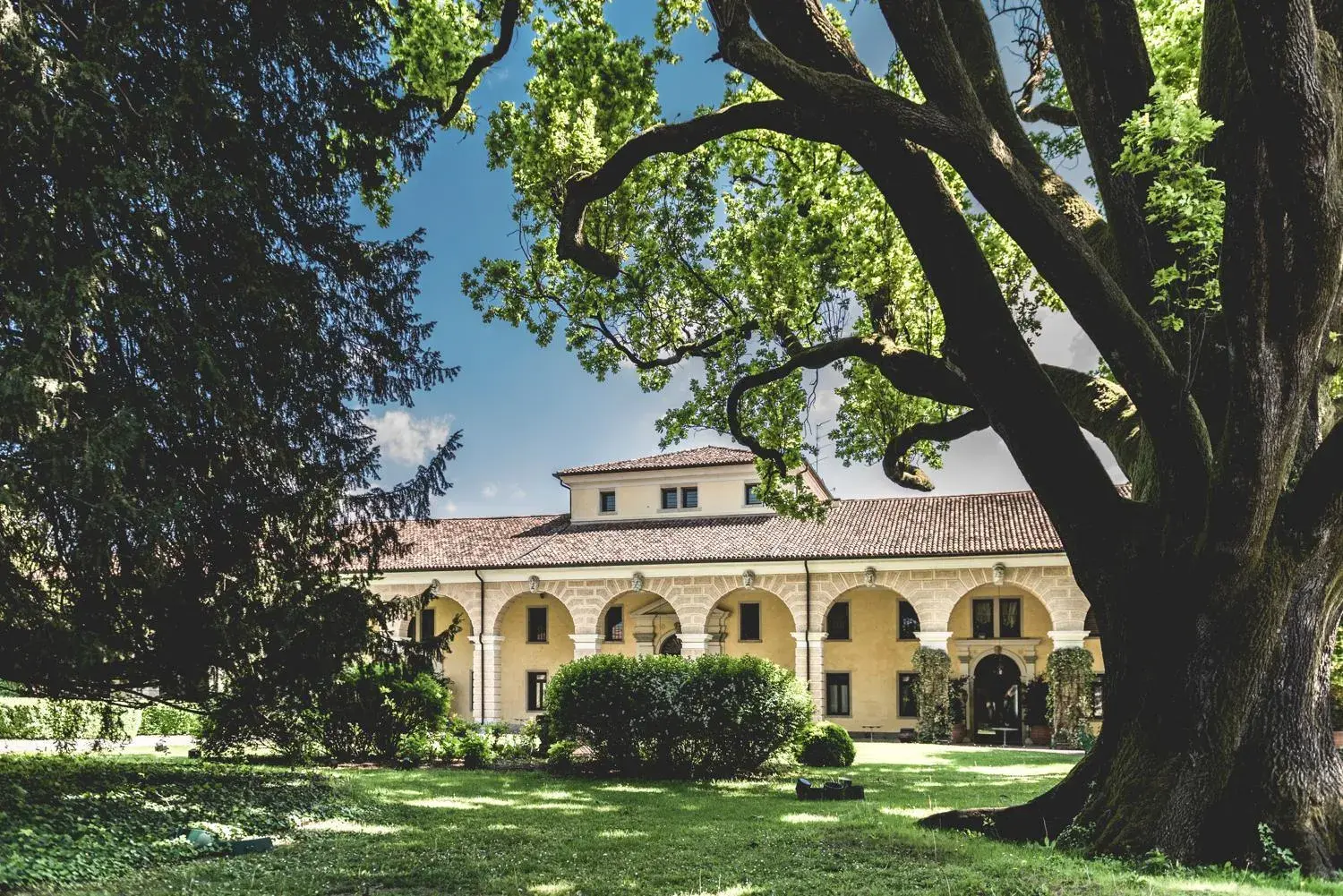Property building in Villa Foscarini Cornaro Property building in Villa Foscarini Cornaro