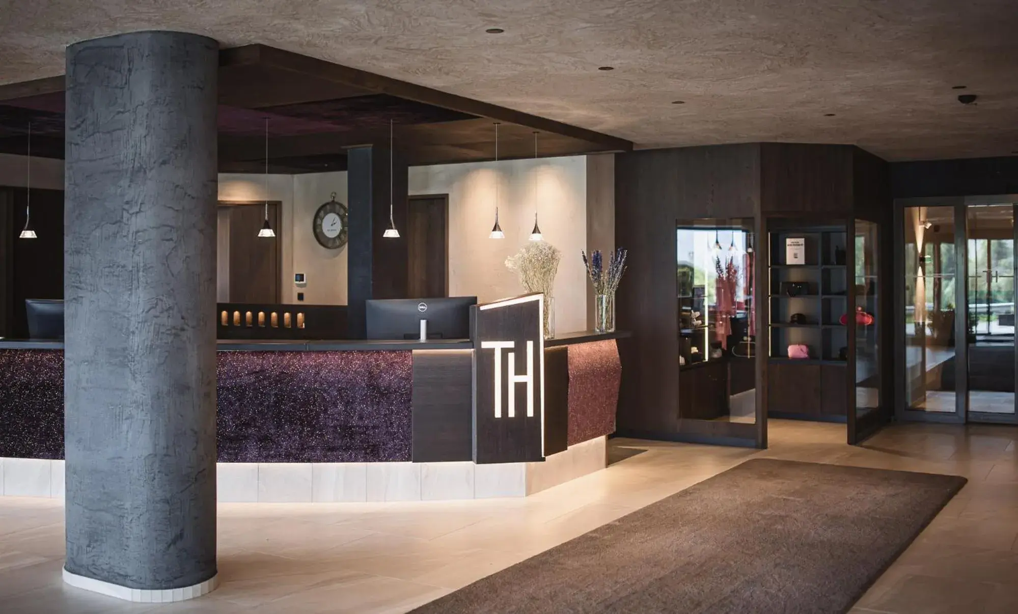 Lobby or reception in Terentnerhof 4*S active & lifestyle hotel Lobby or reception in Terentnerhof 4*S active & lifestyle hotel