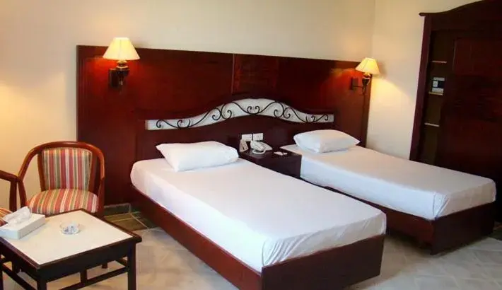 Bed in Royal Brayka Beach Resort Bed in Royal Brayka Beach Resort