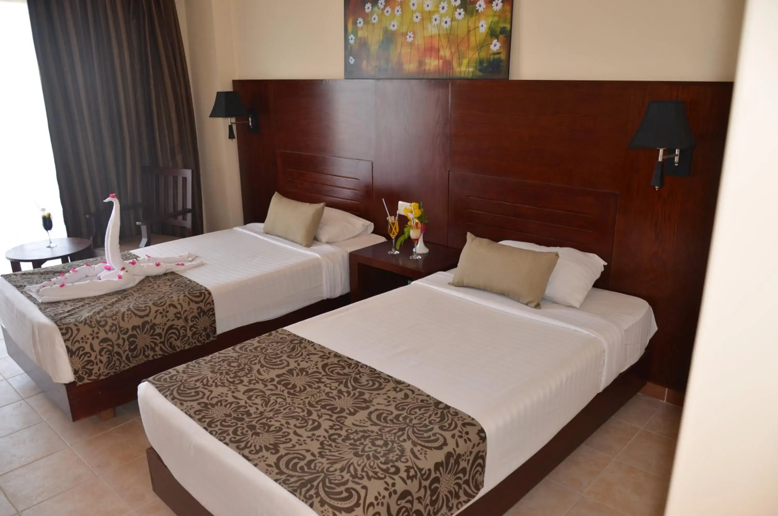 Bed in Royal Brayka Beach Resort Bed in Royal Brayka Beach Resort