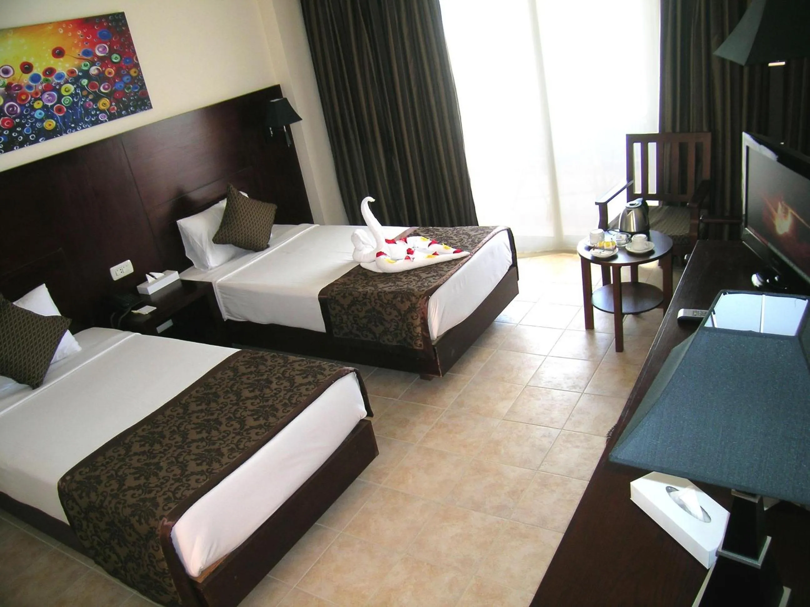 Bedroom, Bed in Royal Brayka Beach Resort