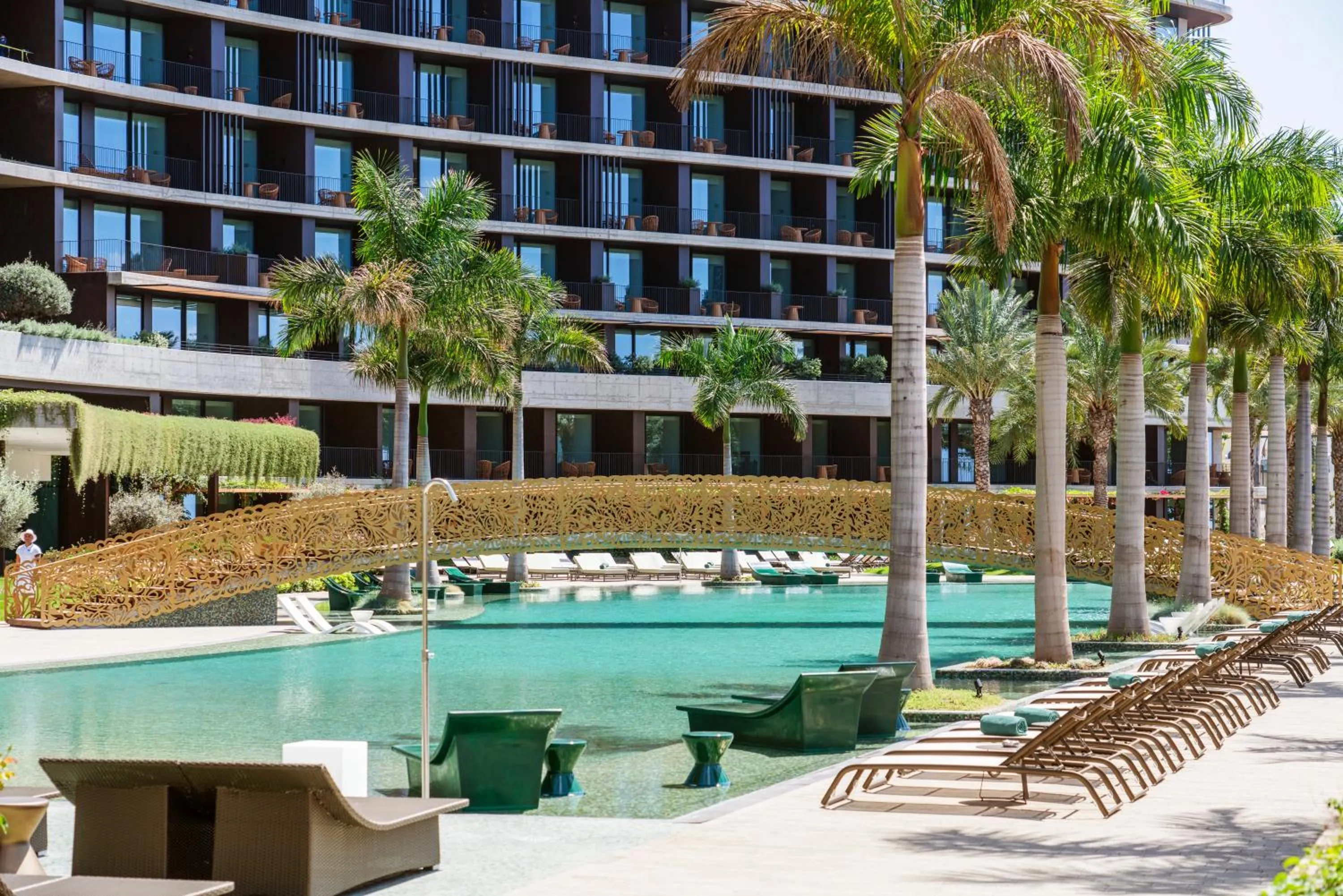 Pool view in Savoy Palace - The Leading Hotels of the World - Savoy Signature