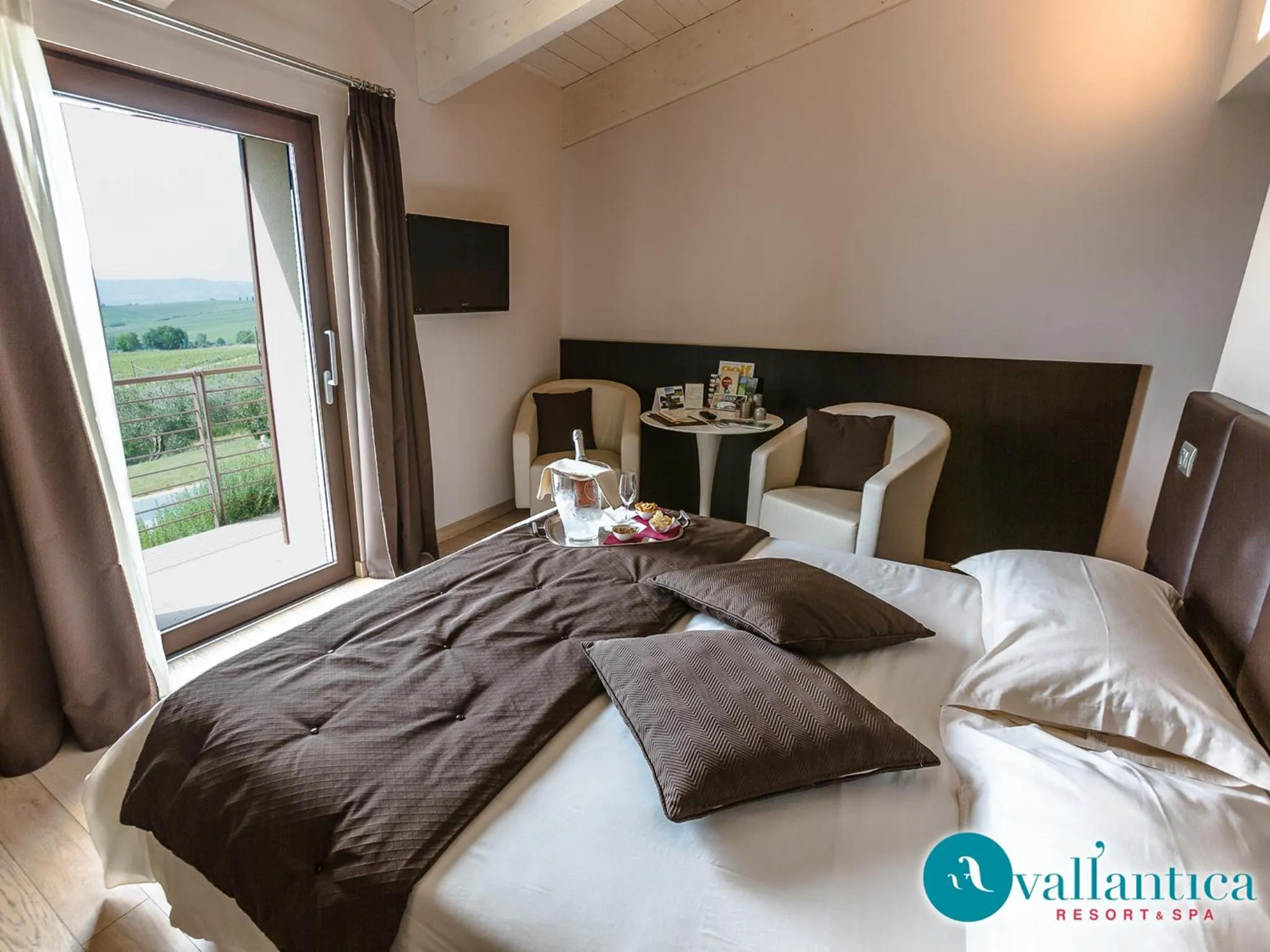Bed in Vallantica Resort & SPA
