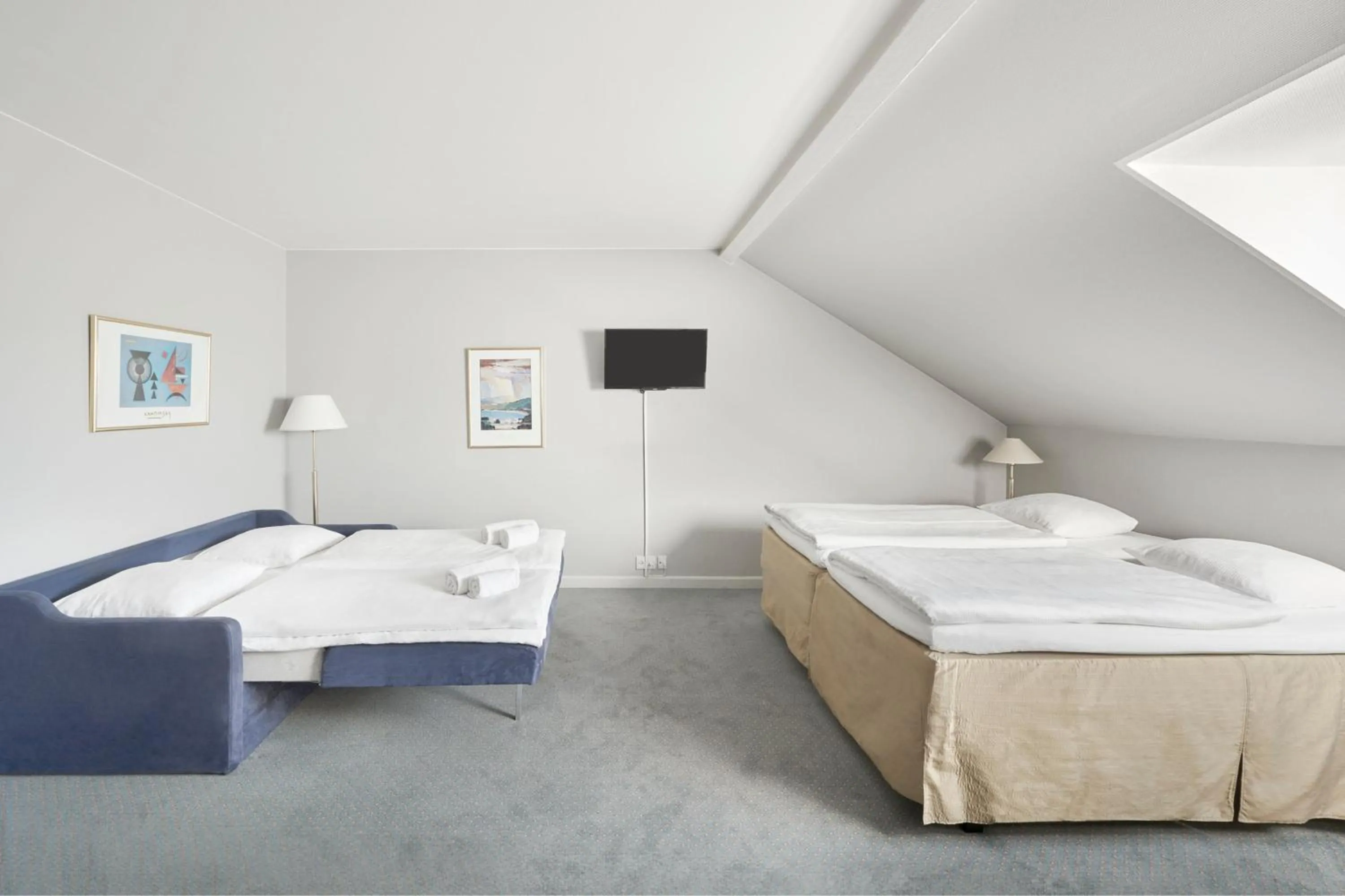 Photo of the whole room, Bed in Zleep Hotel Prindsen Roskilde