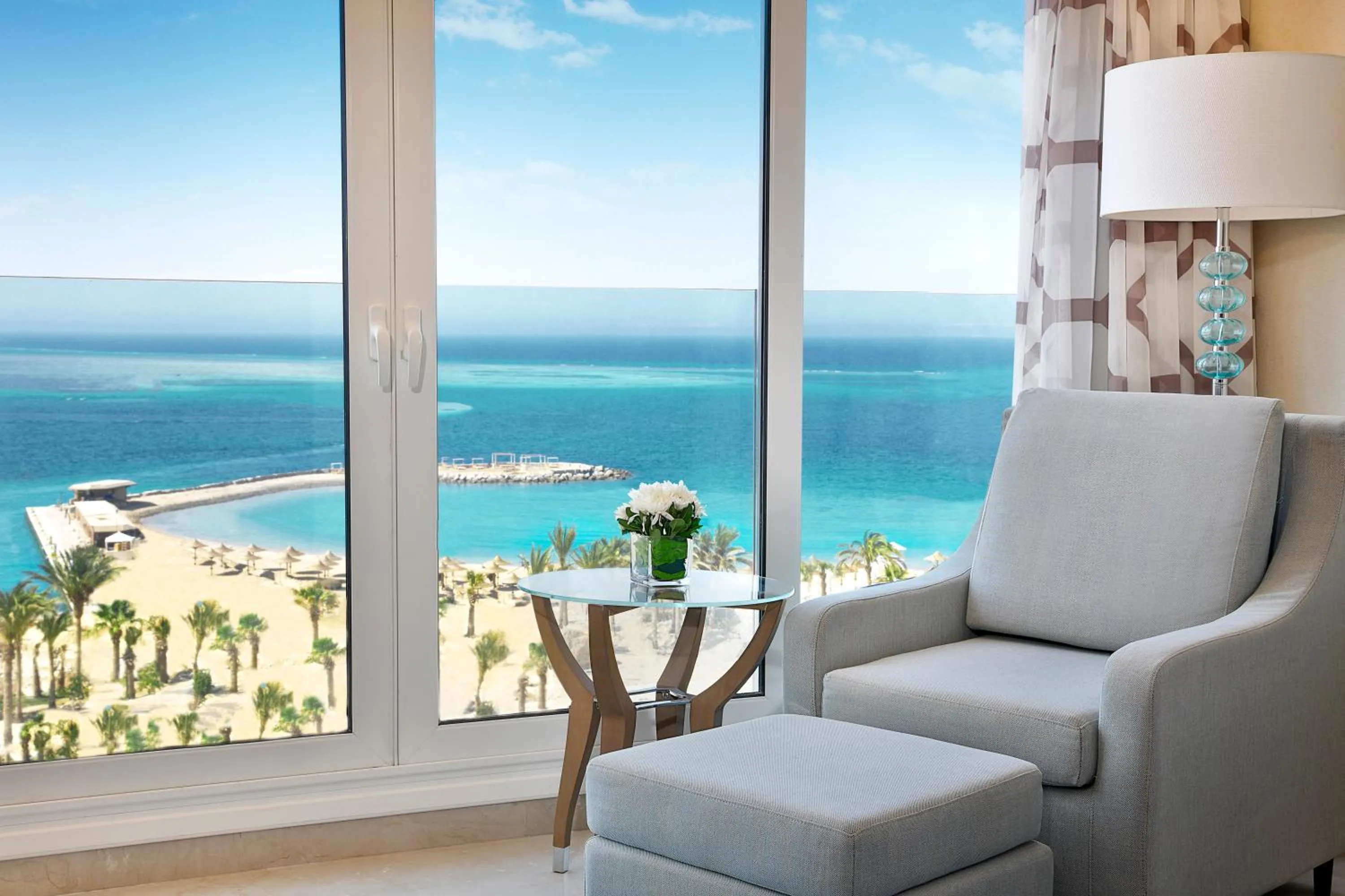 View (from property/room) in Hilton Hurghada Plaza Hotel