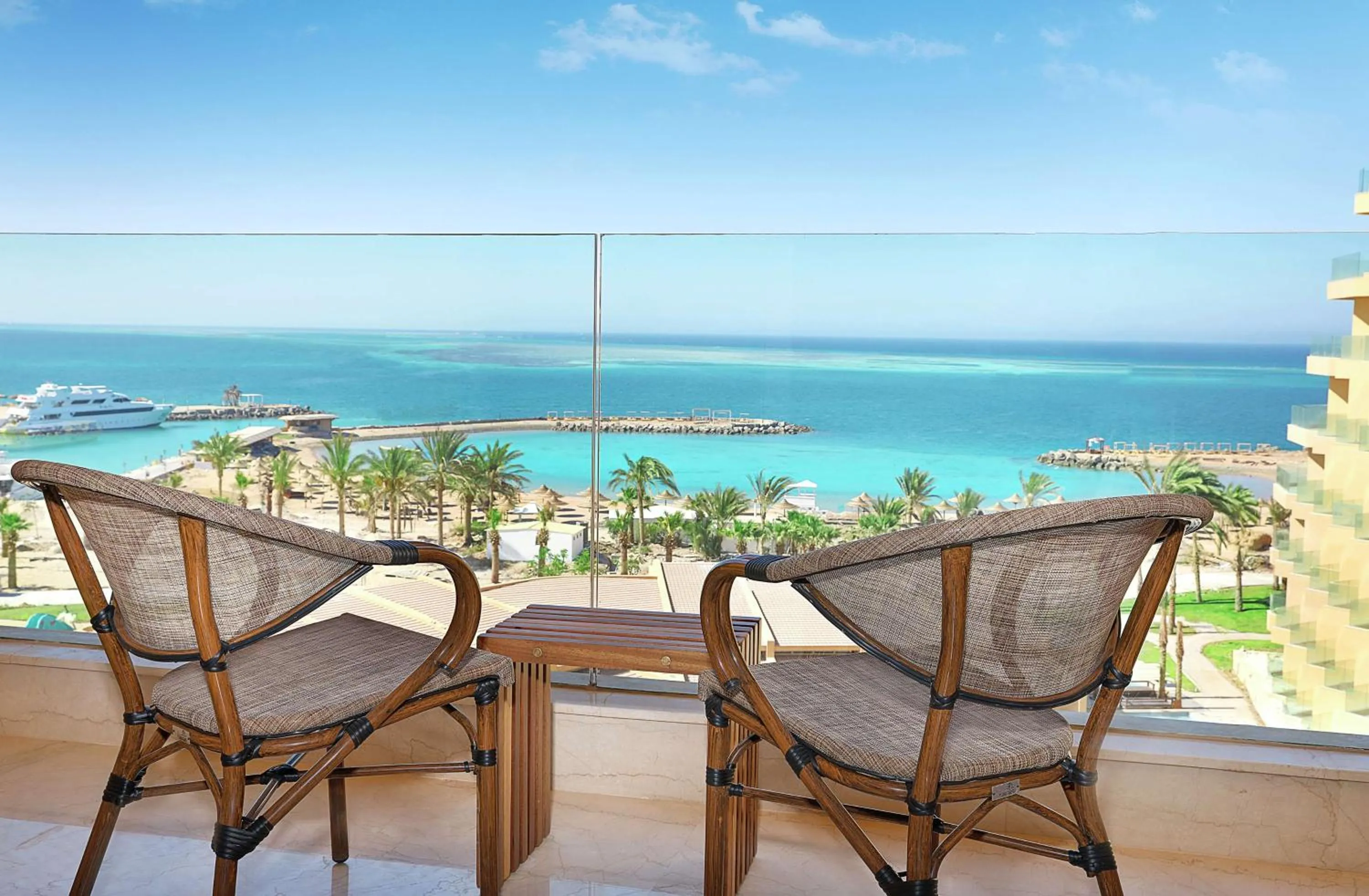 View (from property/room) in Hilton Hurghada Plaza Hotel