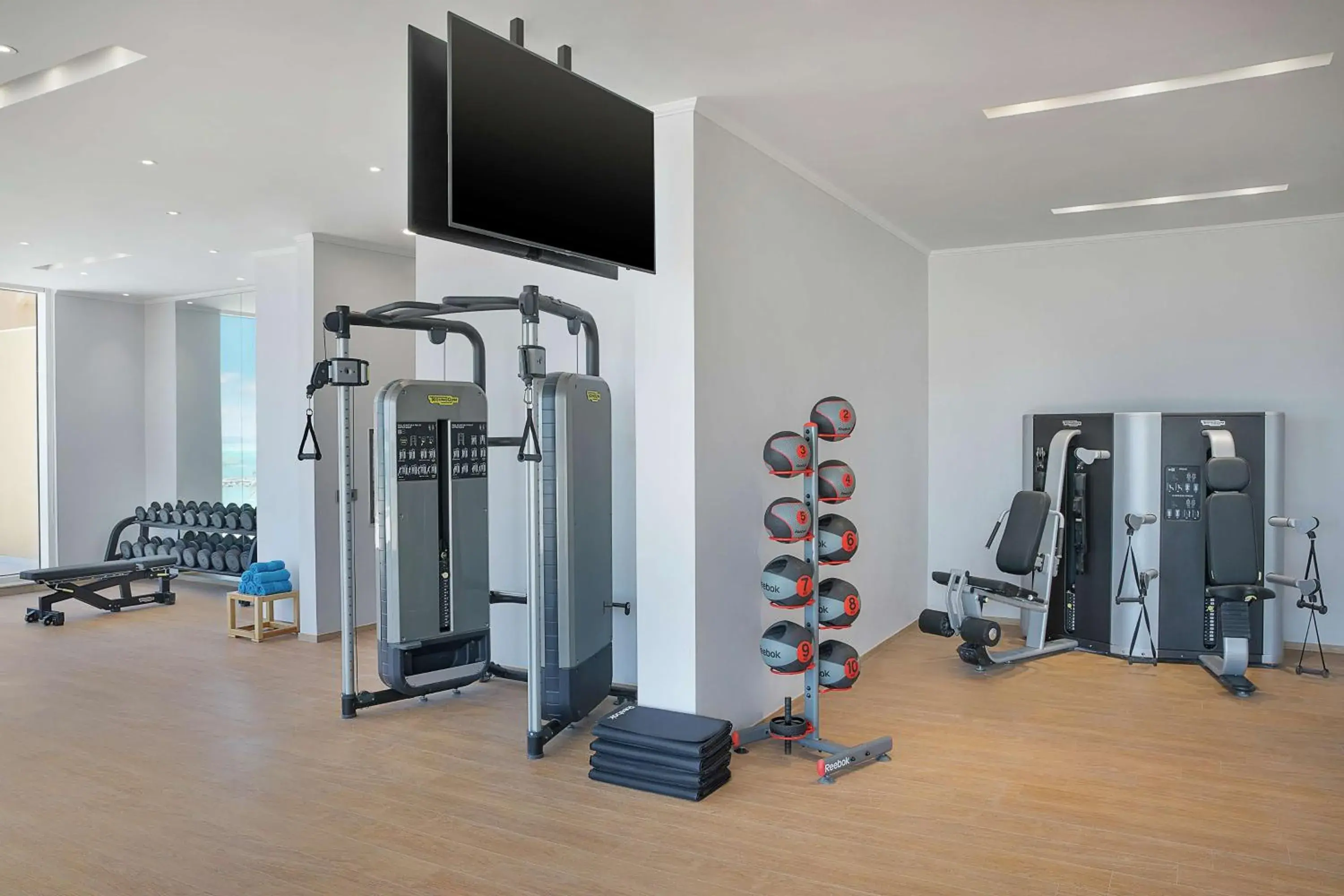 Fitness centre/facilities in Hilton Hurghada Plaza Hotel Fitness centre/facilities in Hilton Hurghada Plaza Hotel