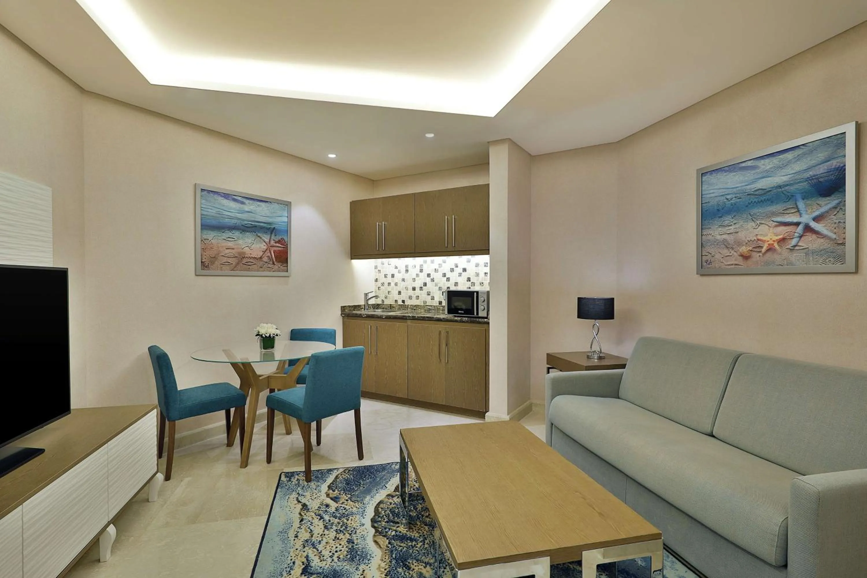 Living room in Hilton Hurghada Plaza Hotel