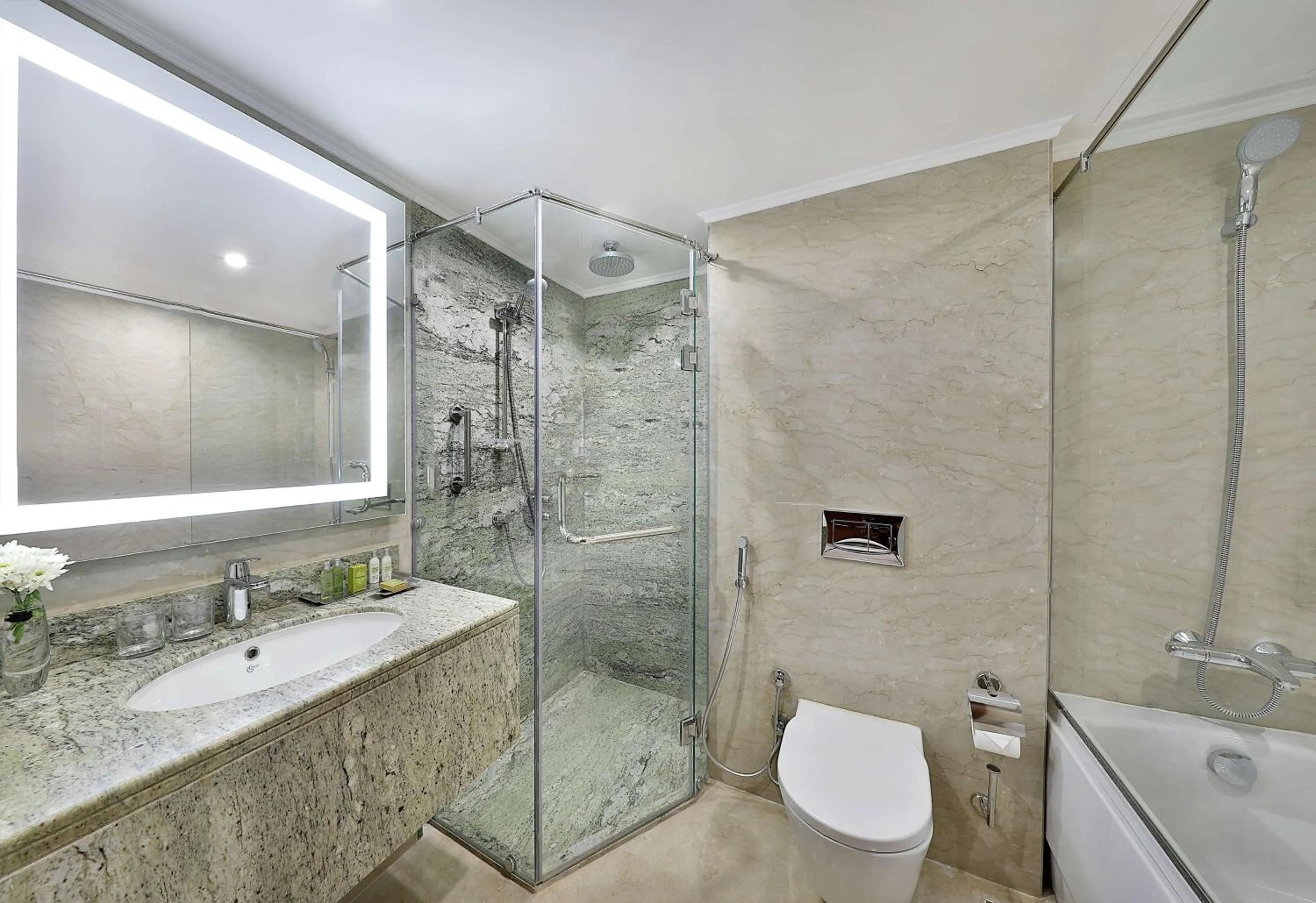 Toilet in Hilton Hurghada Plaza Hotel