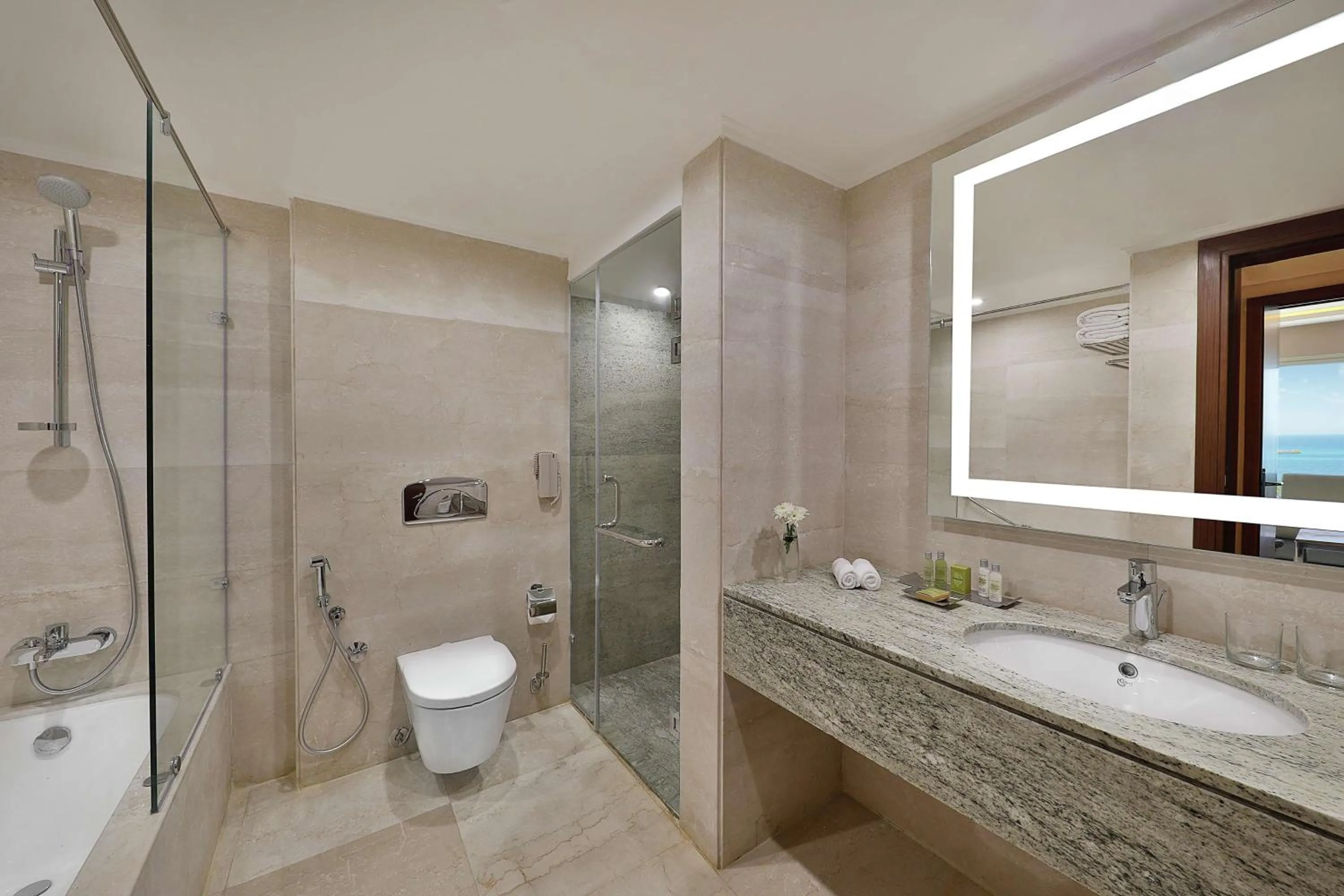 Toilet in Hilton Hurghada Plaza Hotel