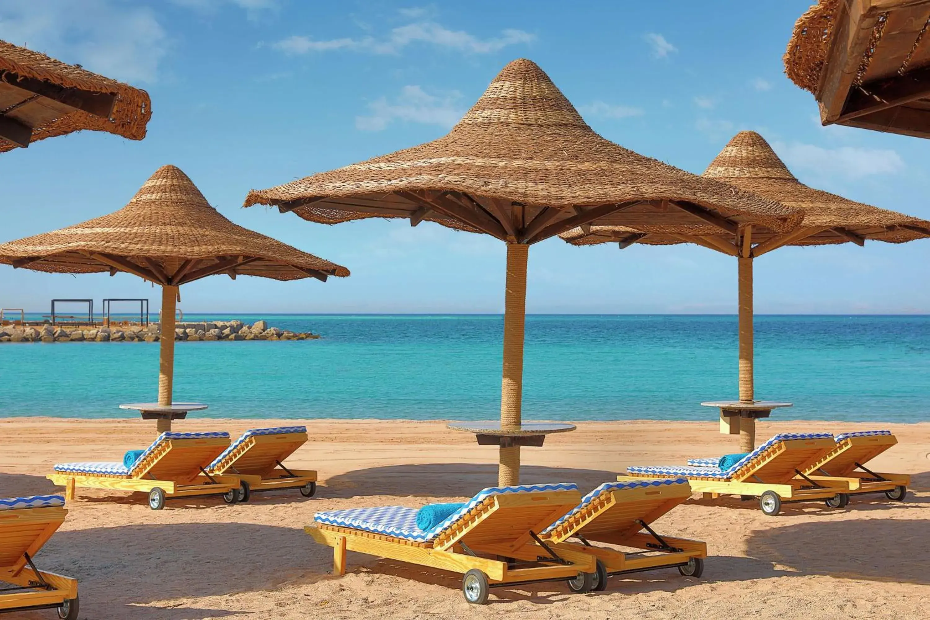 Property building in Hilton Hurghada Plaza Hotel Property building in Hilton Hurghada Plaza Hotel