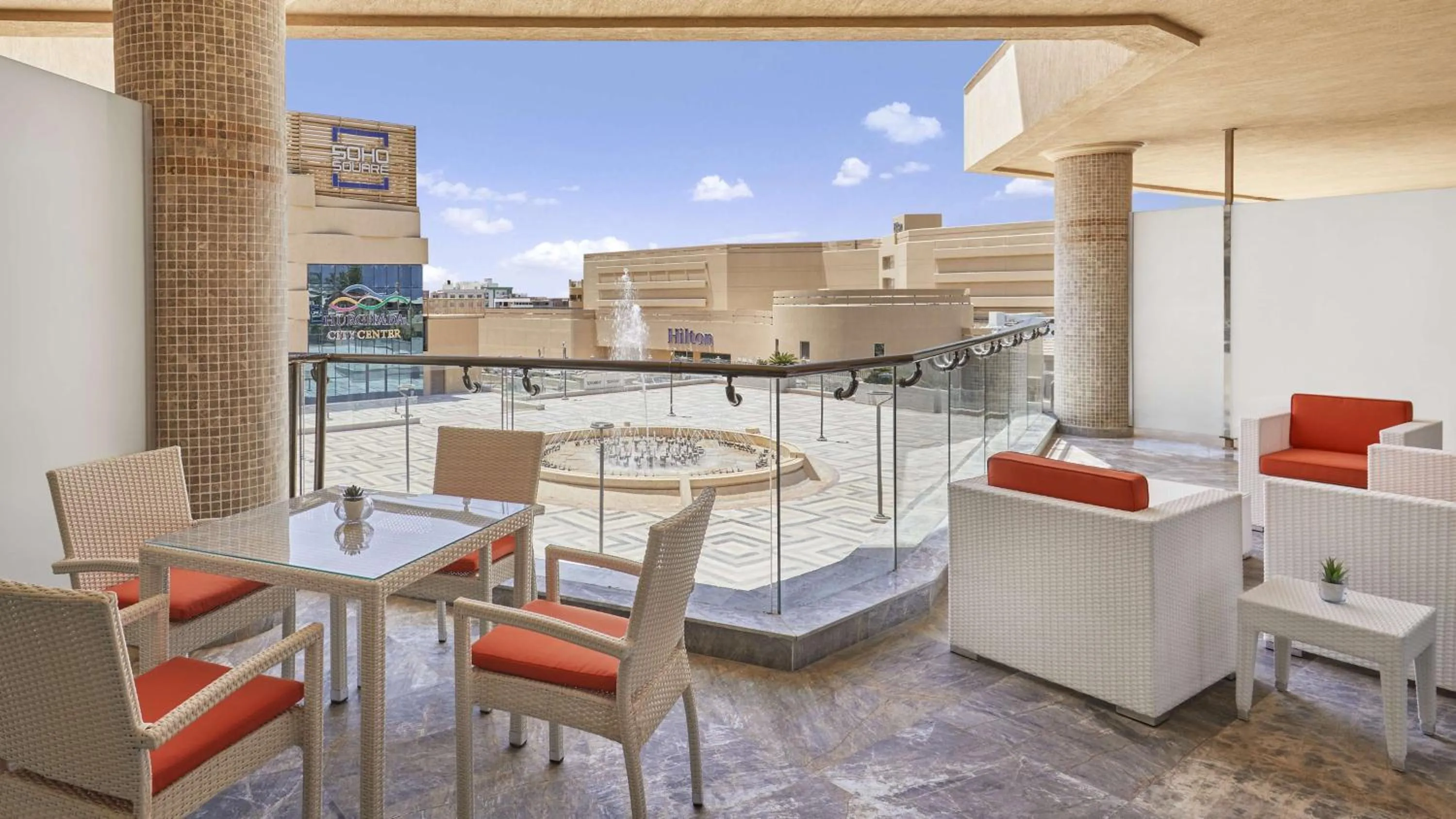 View (from property/room) in Hilton Hurghada Plaza Hotel