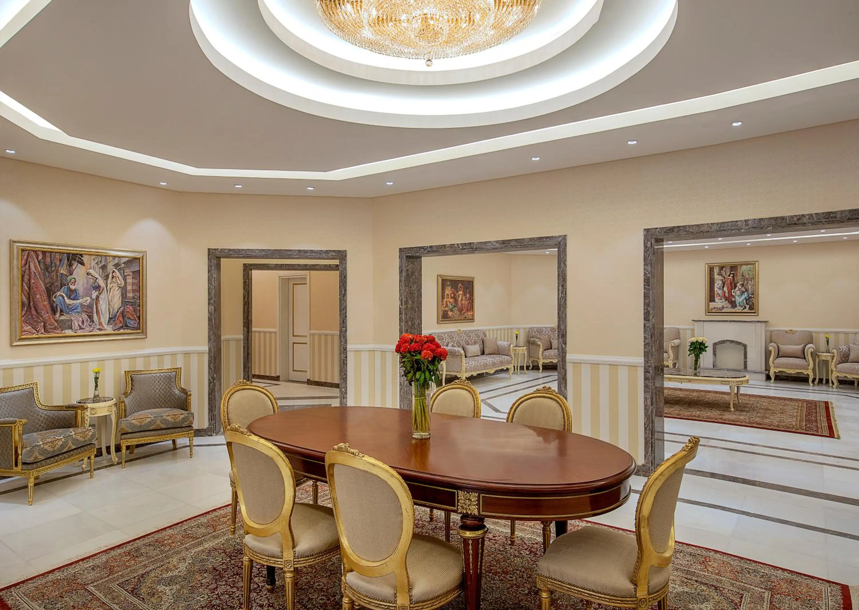 Dining area in Hilton Hurghada Plaza Hotel