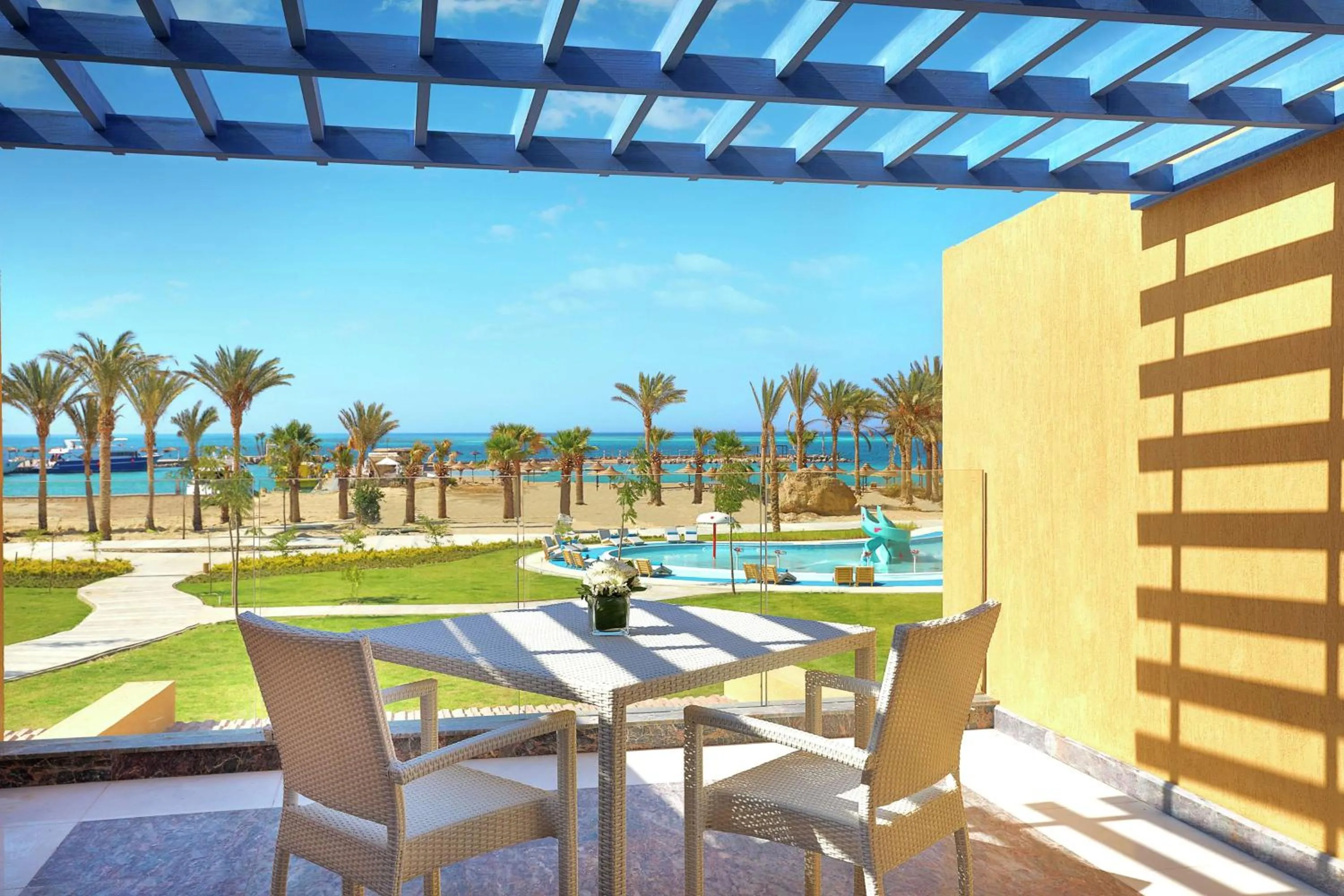 View (from property/room) in Hilton Hurghada Plaza Hotel