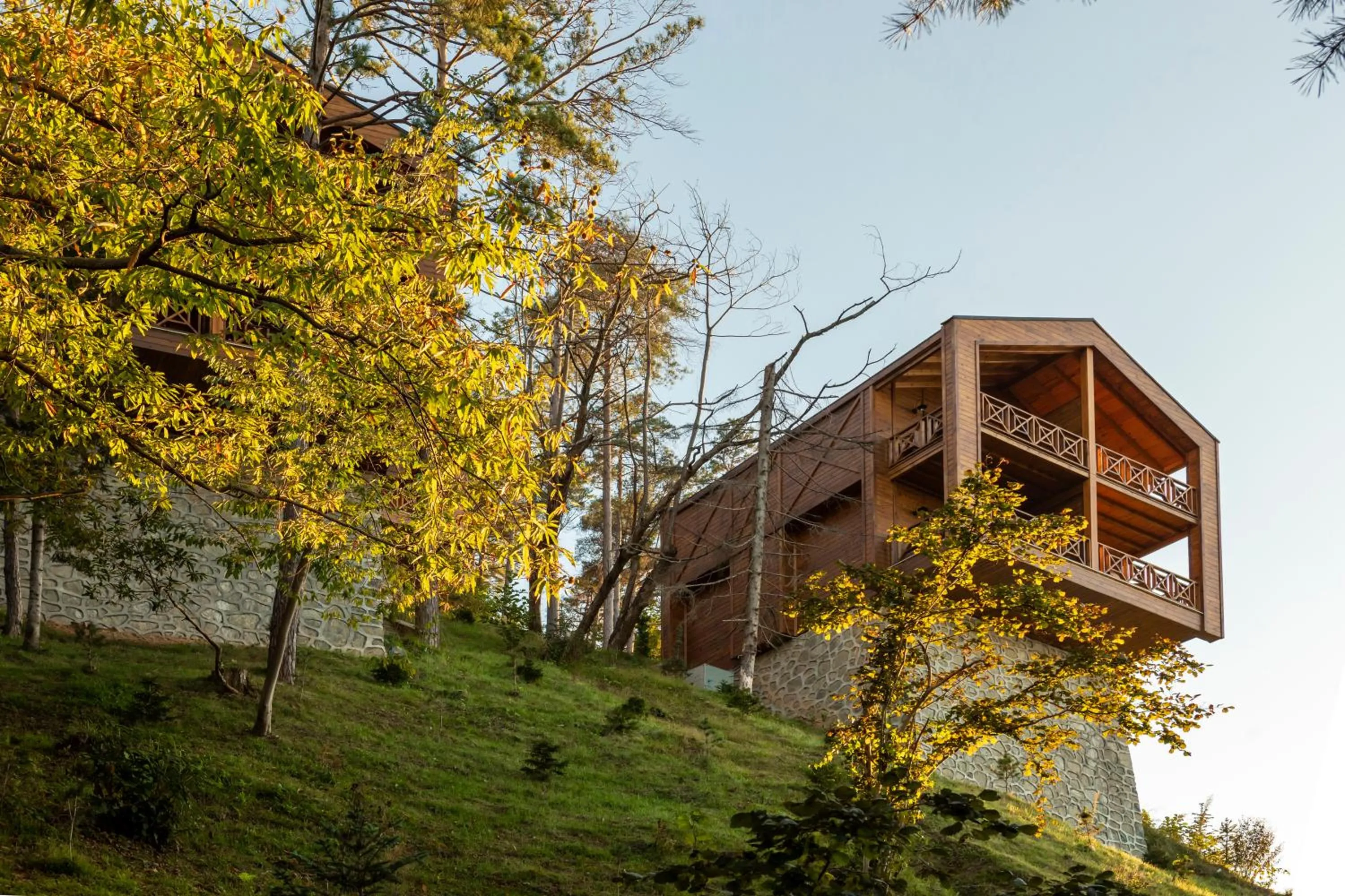Property building in Hancioglu Orman Evleri & Hotel