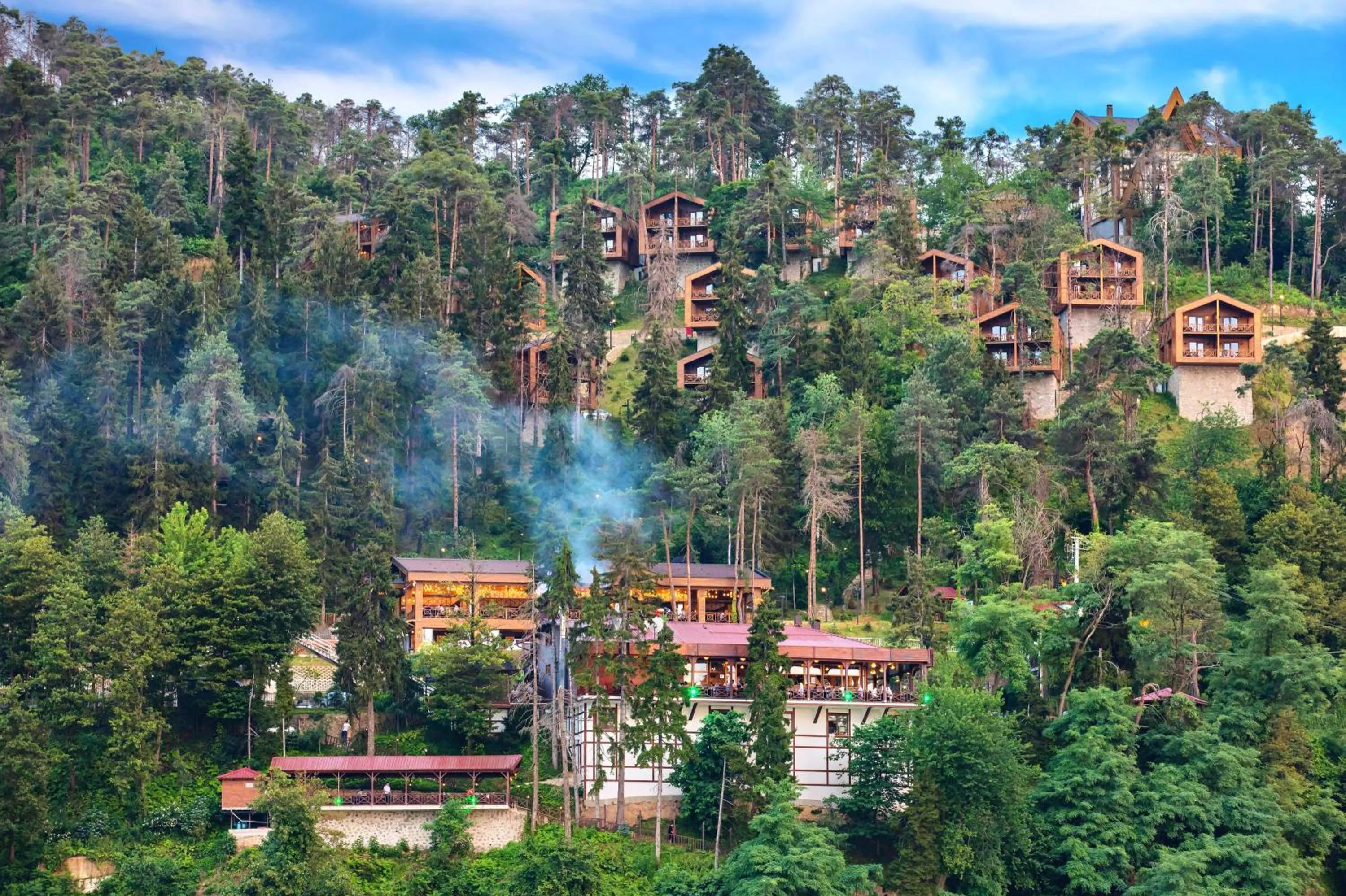Mountain view in Hancioglu Orman Evleri & Hotel