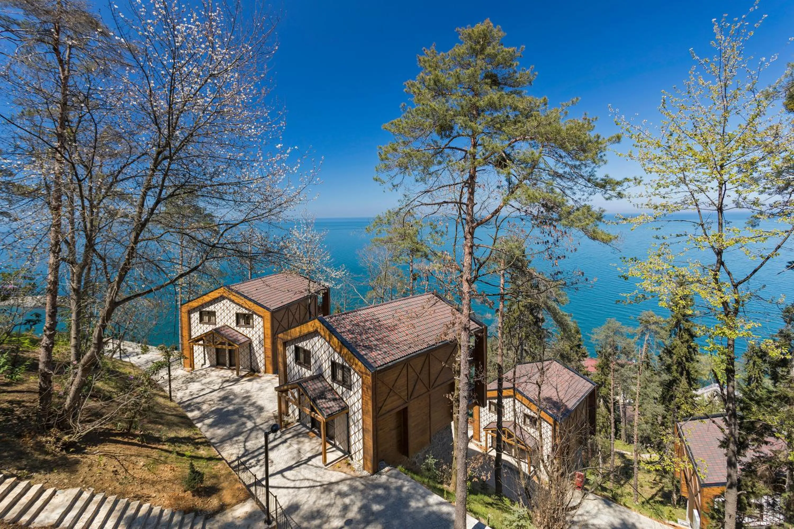 Sea view in Hancioglu Orman Evleri & Hotel